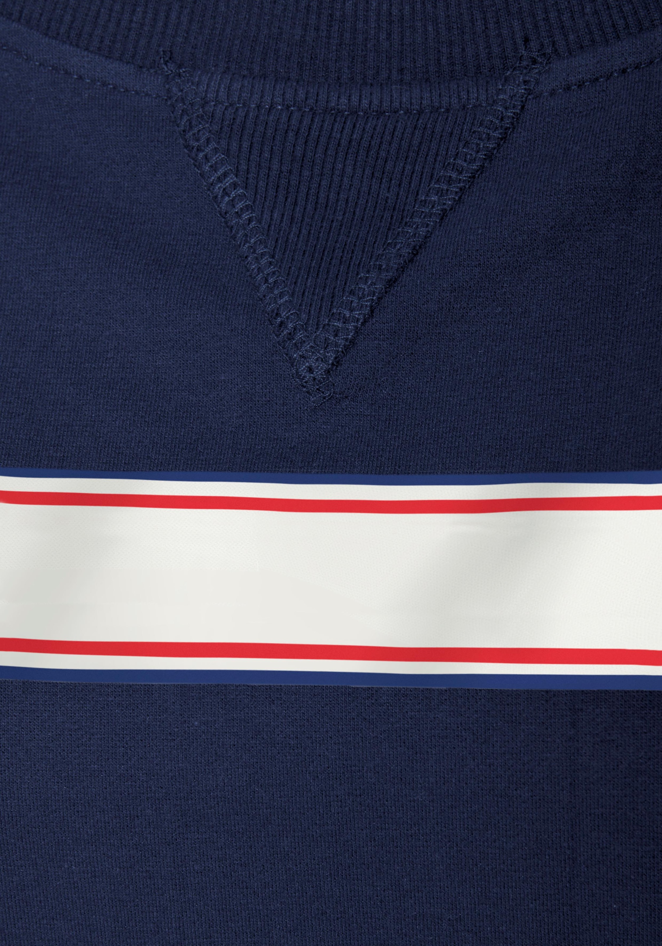 H.I.S Sweatshirt mit gestreiftem Tape, Loungewear, Loungeanzug