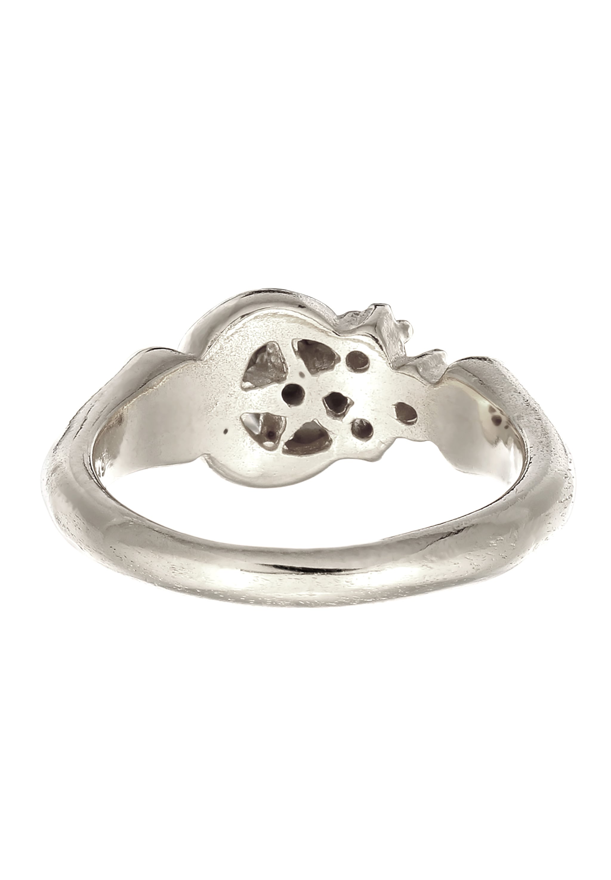 Elli Premium Silberring »Ring Mond Sterne Topas Weiß 925 Sterling Silber«