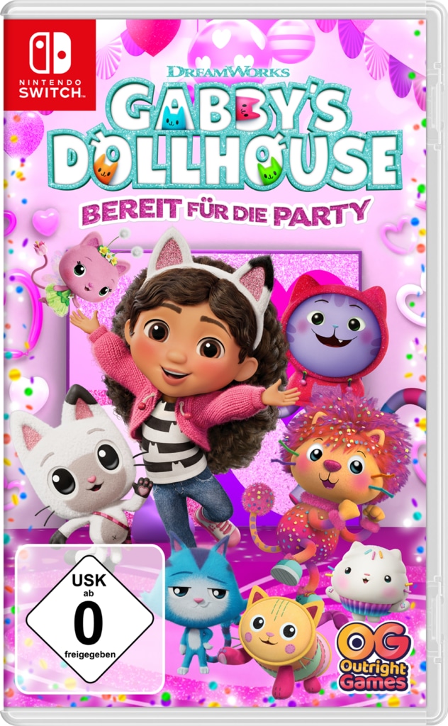 Gabbys Dollhouse: Bereit für die Party - Nintendo Switch [Game card]