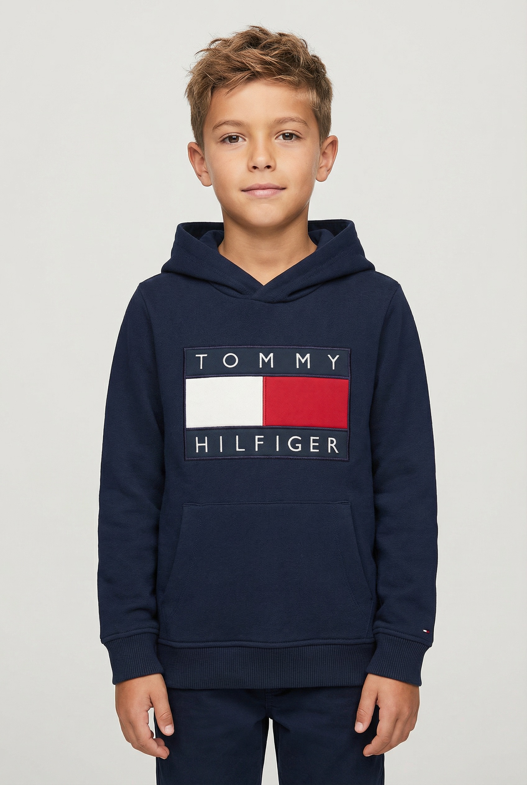 Tommy Hilfiger Kapuzensweatshirt , Kinder bis 16 Jahre, mit Kapuze
