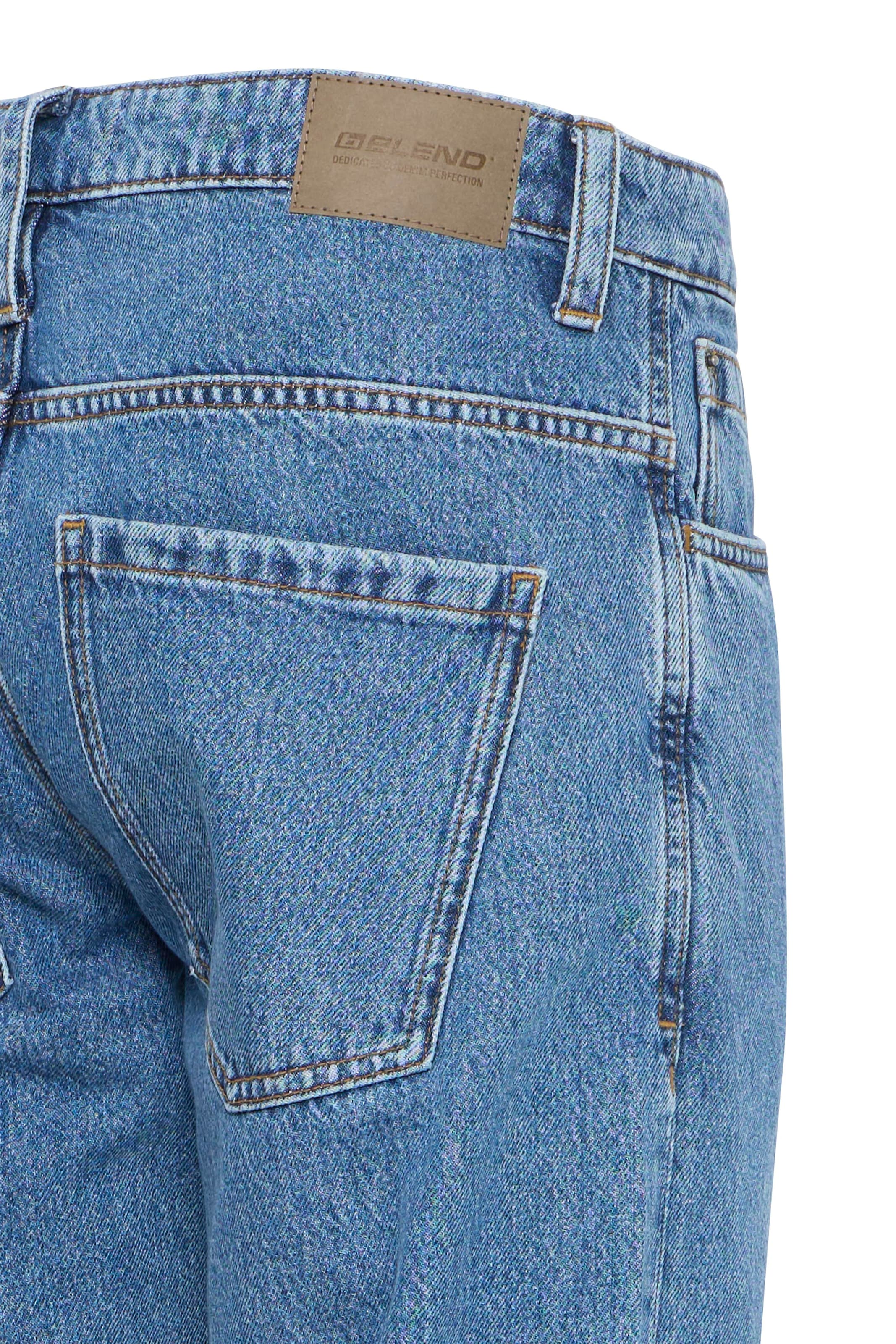 Blend Loose-fit-Jeans »BHFLAKE LOOSE NOOS« Baumwolle, mit Reißverschluss, loose fit