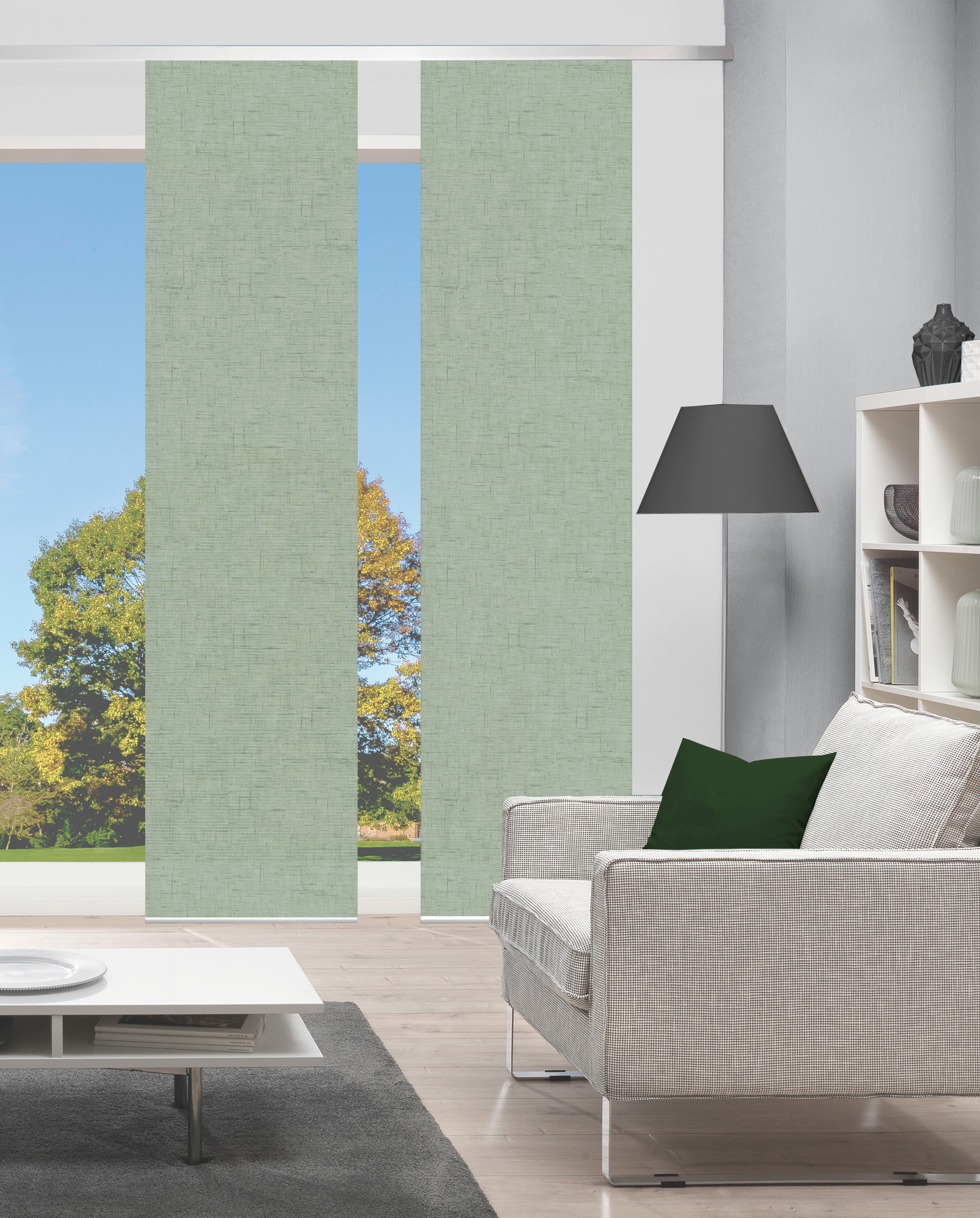 Vision S Schiebegardine »PIVE 2er SET« Paneelwagen 2 Stk. tlg. Schiebevorhang Digidruck 2er Set PIVE