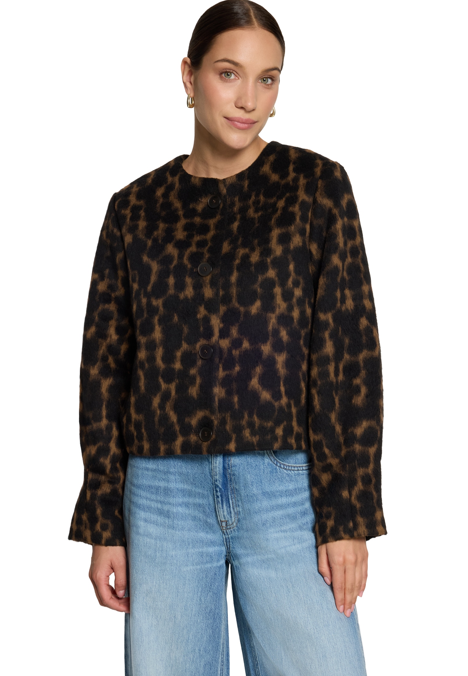 Zero Jackenblazer »Casual-Blazer mit Jacquard«
