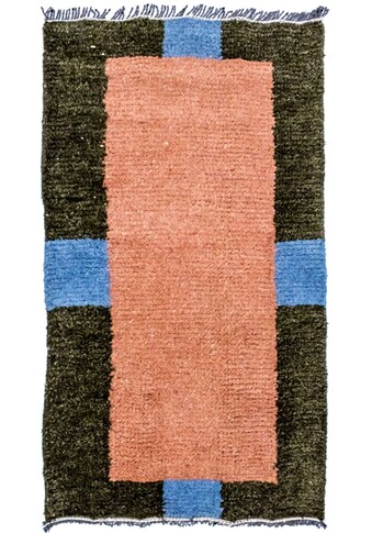 morgenland Wollteppich »Nepal Teppich handgeknüpft mehrfarbig«, rechteckig, 18 mm... kaufen