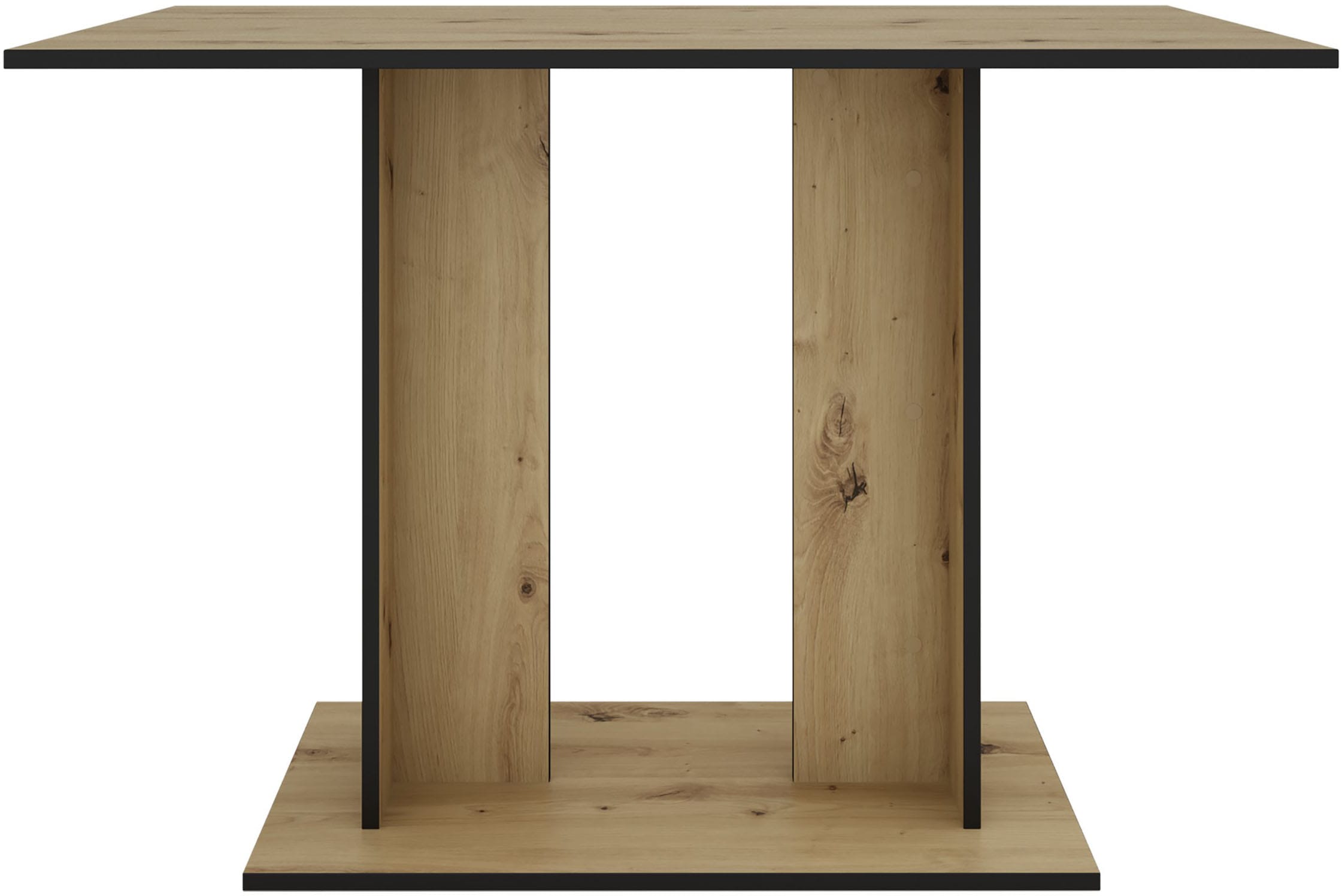 byLIVING Säulen-Esstisch »TOM« Artisan Eiche (Eiche-Optik), 100 kg, 4 Sitzplätze, Säule: 25 x 56,6 cm