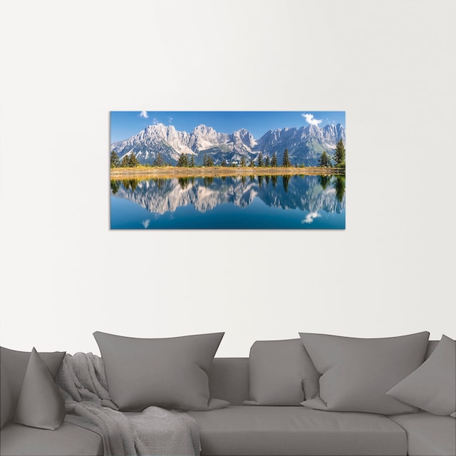Artland Wandbild »Kaisergebirge Tirol«, Berge & Alpenbilder, (1 St.), als  Alubild, Leinwandbild, Wandaufkleber oder Poster in versch. Größen auf  Raten kaufen