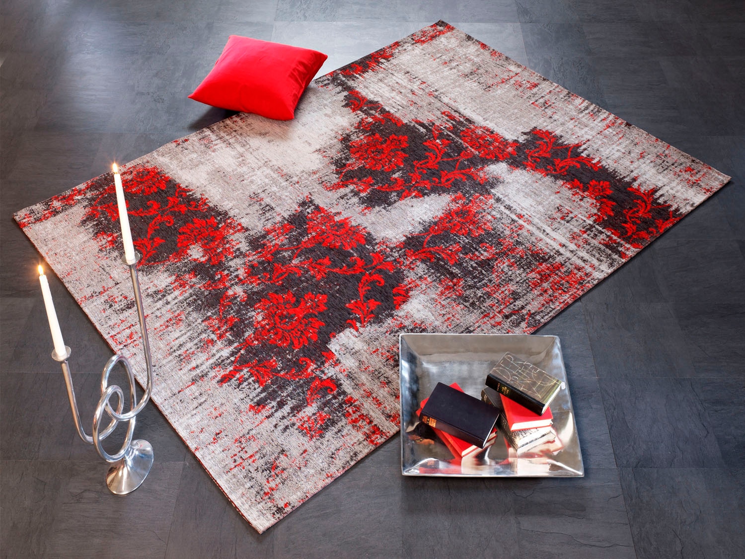 OCI DIE TEPPICHMARKE Teppich »Diana Melody«, rechteckig, 5 mm Höhe, Flachgewebe, Wohnzimmer