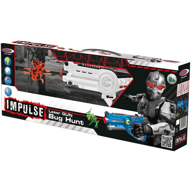 Jamara Impulse Laser Battle Set Laser Tag Action Spielzeug Pistole Laserpistolen 