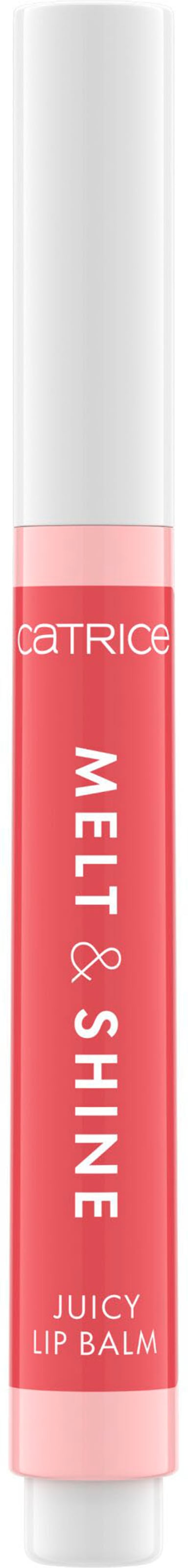 Catrice Lippenbalsam »Melt & Shine Juicy Lip Balm«, (Set, 3 tlg.), mit weicher Textur