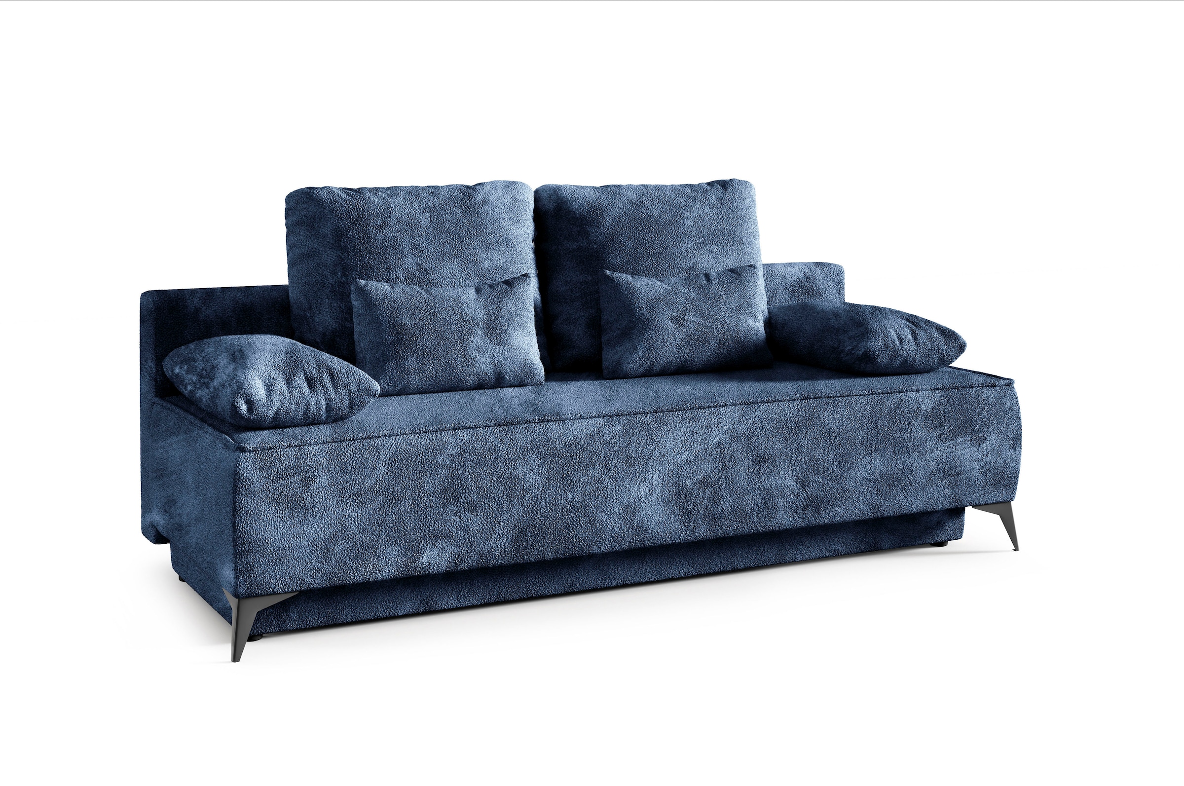 WERK2 Schlafsofa »Indira«, 2-Sitzer Sofa & Schlafcouch mit Bettkasten