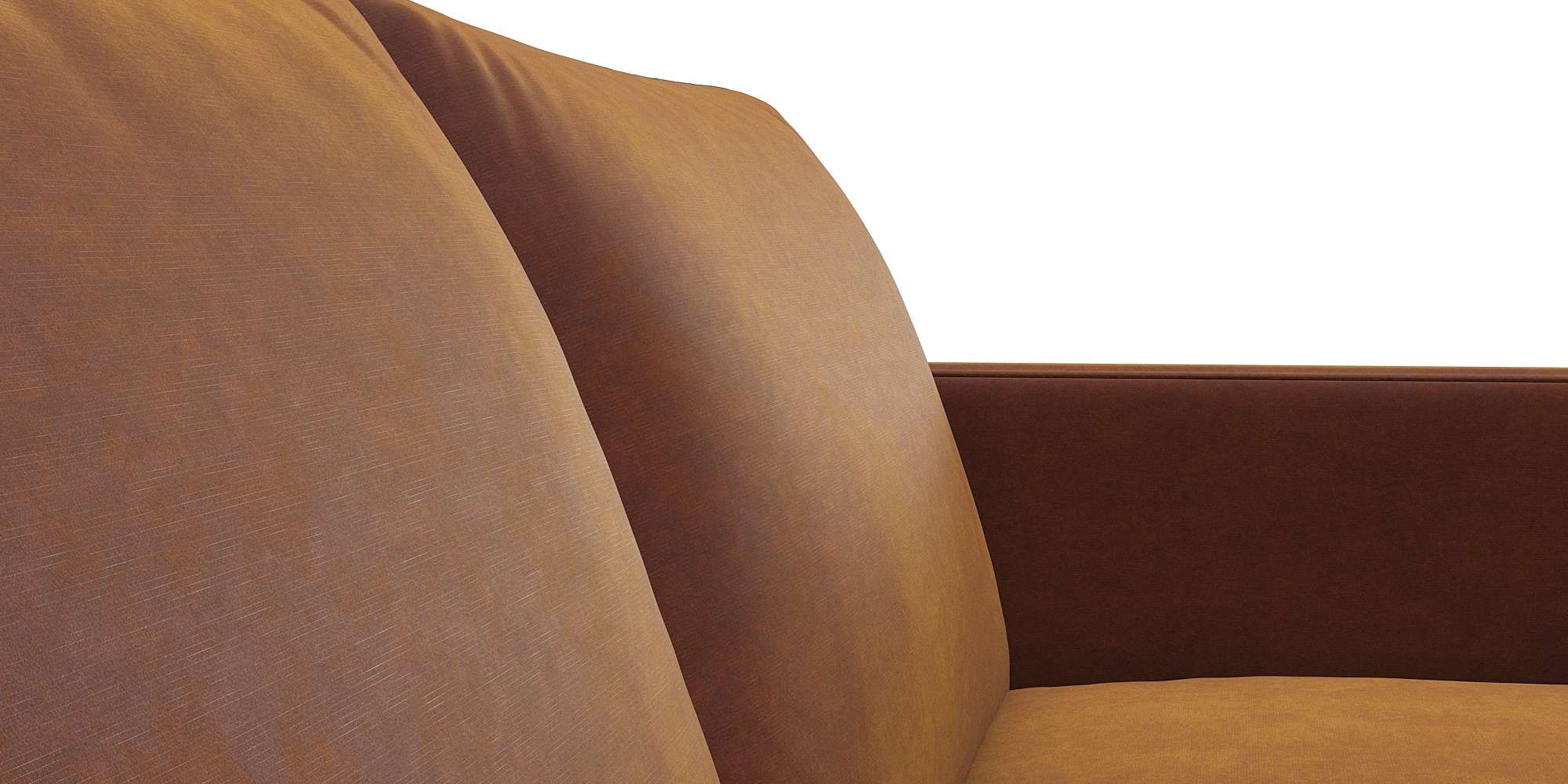 FLEXLUX Ecksofa »Fiore, L-Form«, schmale Armlehnen, Kaltschaum, Füße Alu