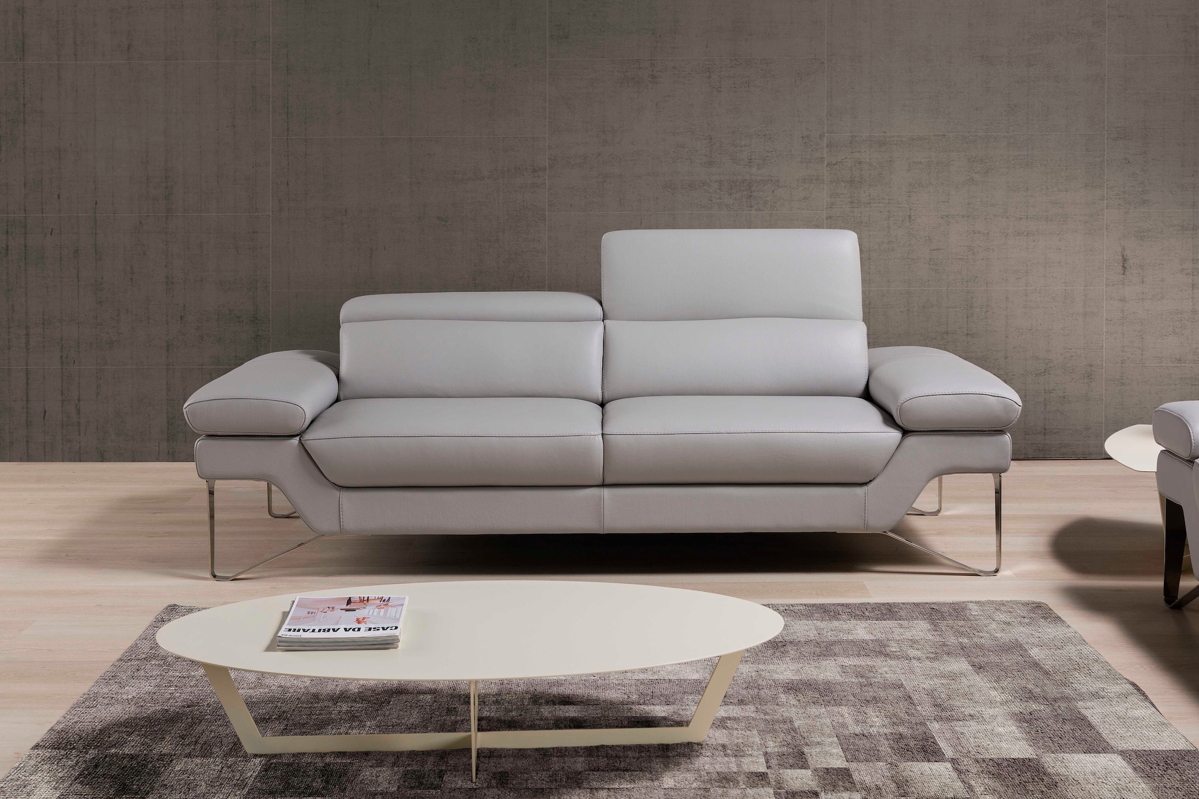 Egoitaliano 2,5-Sitzer »Princess, Designsofa und super bequem, tolle Detailverarbeitung« inkl. verstellbarer Kopfteile