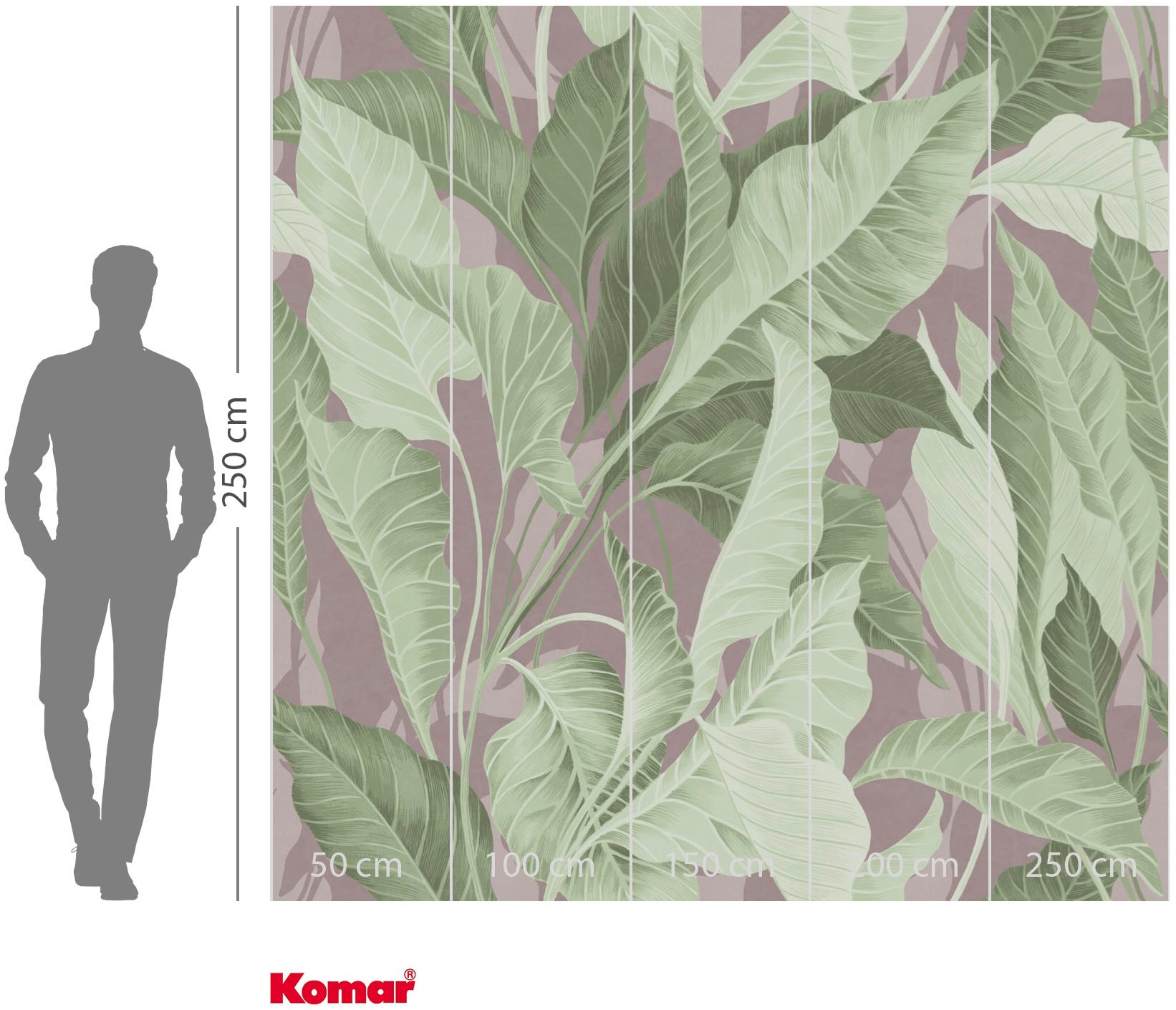 Komar Fototapete »Vlies Fototapete - Spring Poem - Größe 250 x 250 cm« Motiv | bedruckt glatt