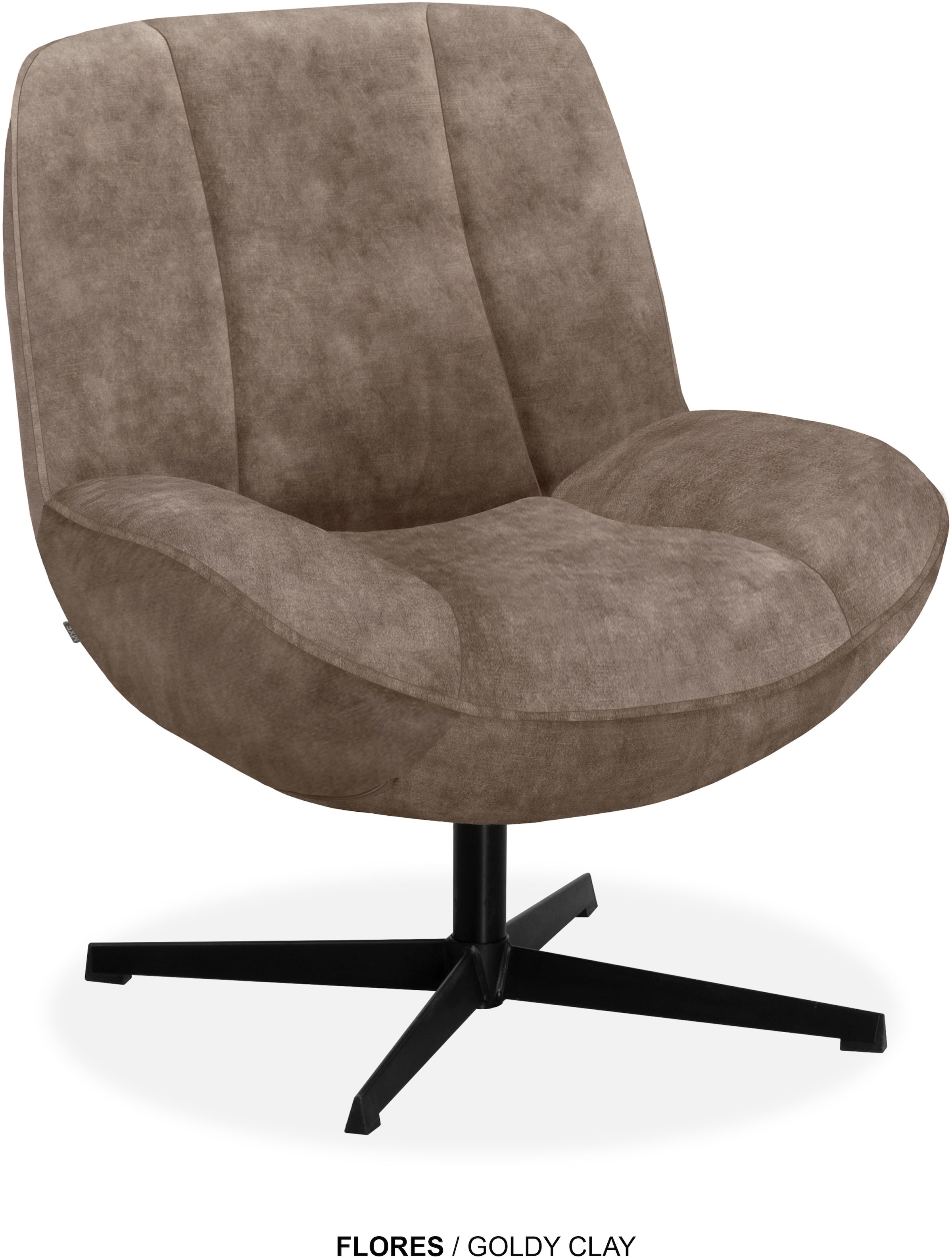 OMG Design Sessel »Flores« bequemer Sessel, mit Drehgestell