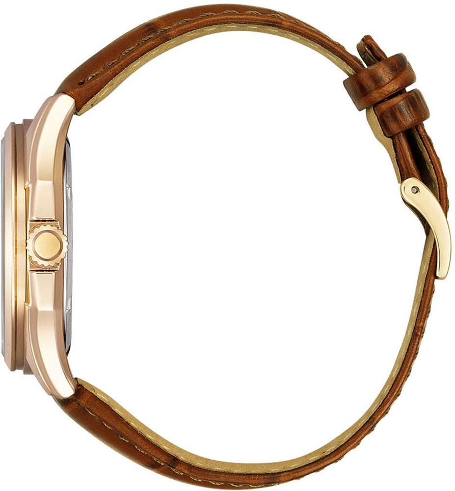 Citizen Solaruhr, Armbanduhr, Herrenuhr, Datum, Lederarmband