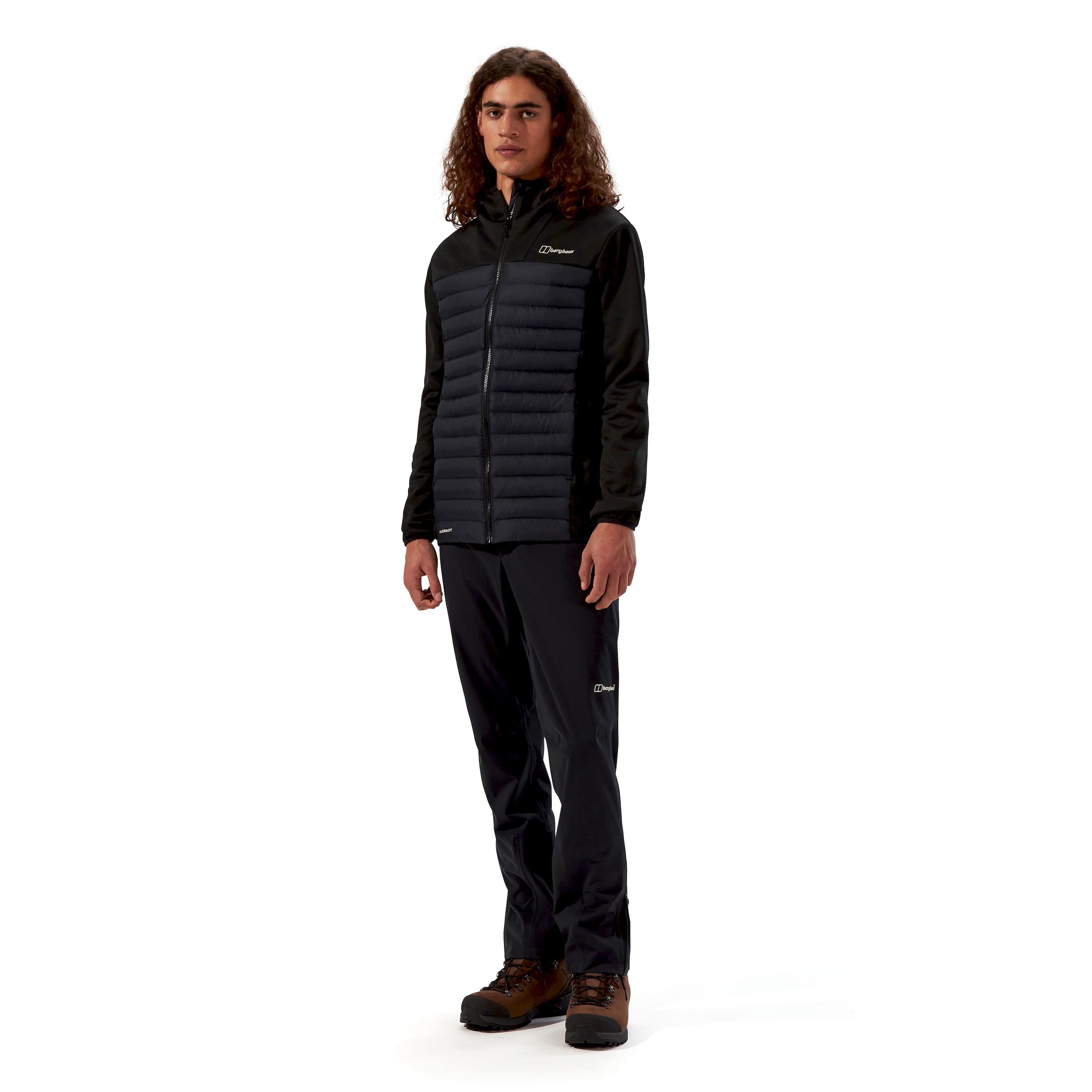 Berghaus Hybridjacke »VASKYE HOODED HYBRID JACKET« mit Kapuze mit Kapuze mit Kinnschutz, wasserabweisend und windabweisend