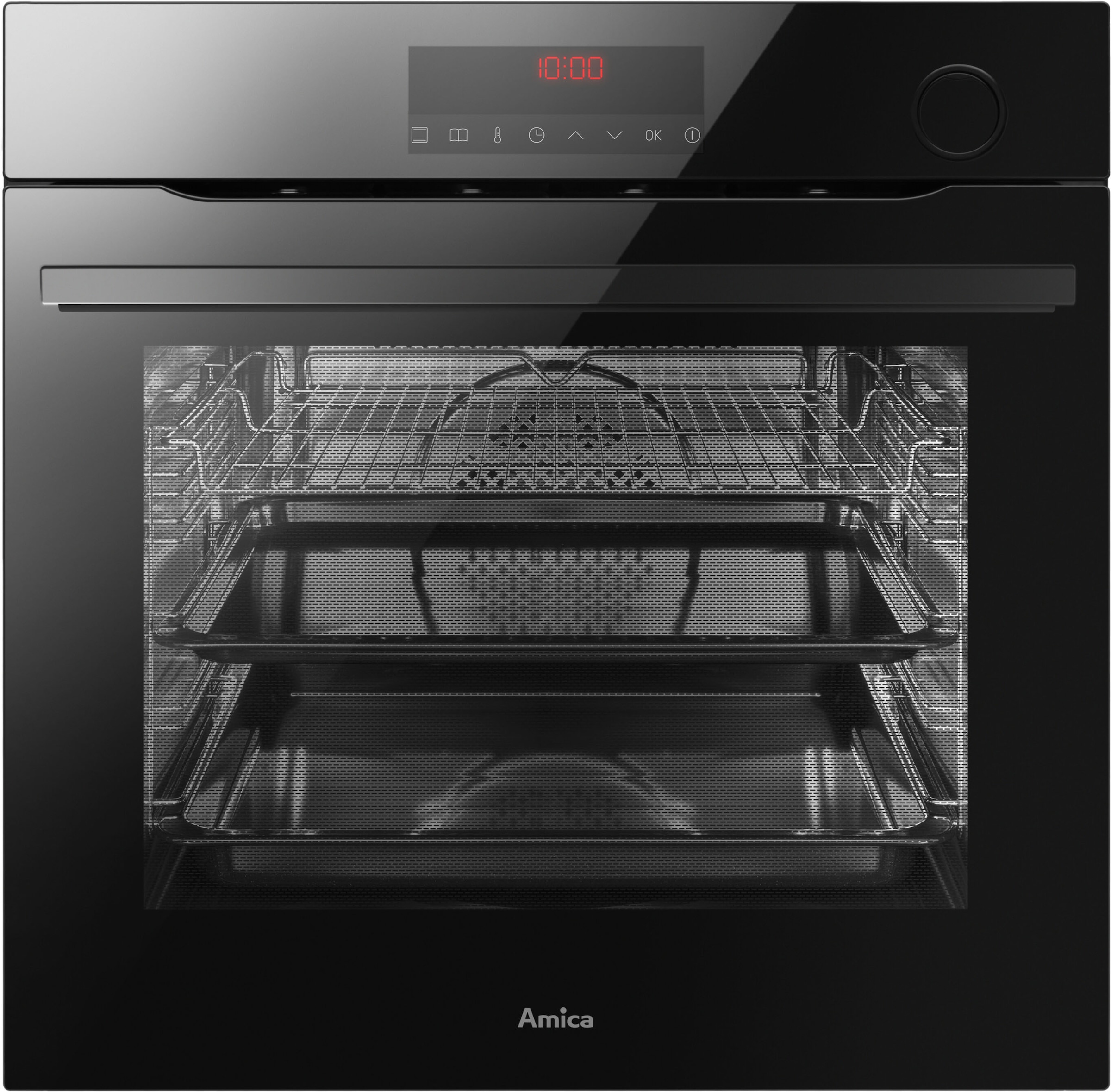 Amica Dampfbackofen "EBSX 949 610 S" mit Teleskopauszug nachrüstbar mit Steam Clean Schonend garen mit Dampf – saftigere Ergebnisse im Alltag