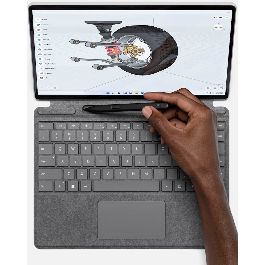 Microsoft Notebook »Surface Pro X«, 33 cm, / 13 Zoll, Microsoft, SQ 2 Adreno 687, 256 GB SSD