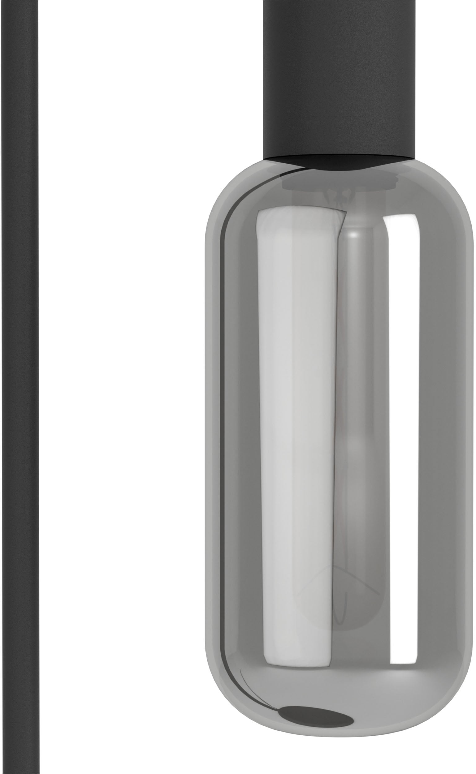 EGLO Stehlampe »MAIONE Stehlampe - Stahl - E27 - 1X4W - IP20« E27 1 Stk. Standleuchte, Leselampe, Wohzimmer, Schlafzimmer, L22 x B9 x H151 cm