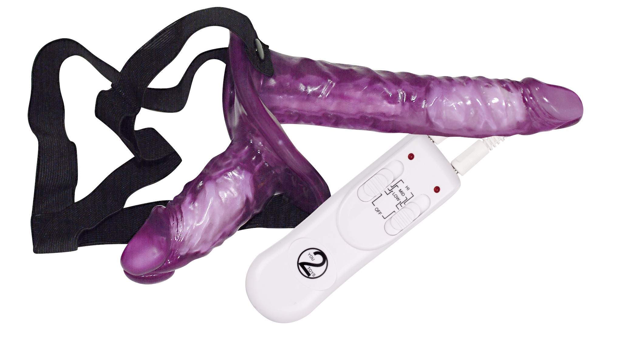 You2Toys Vibrator »Strap-On Vibrating Strap on Duo«