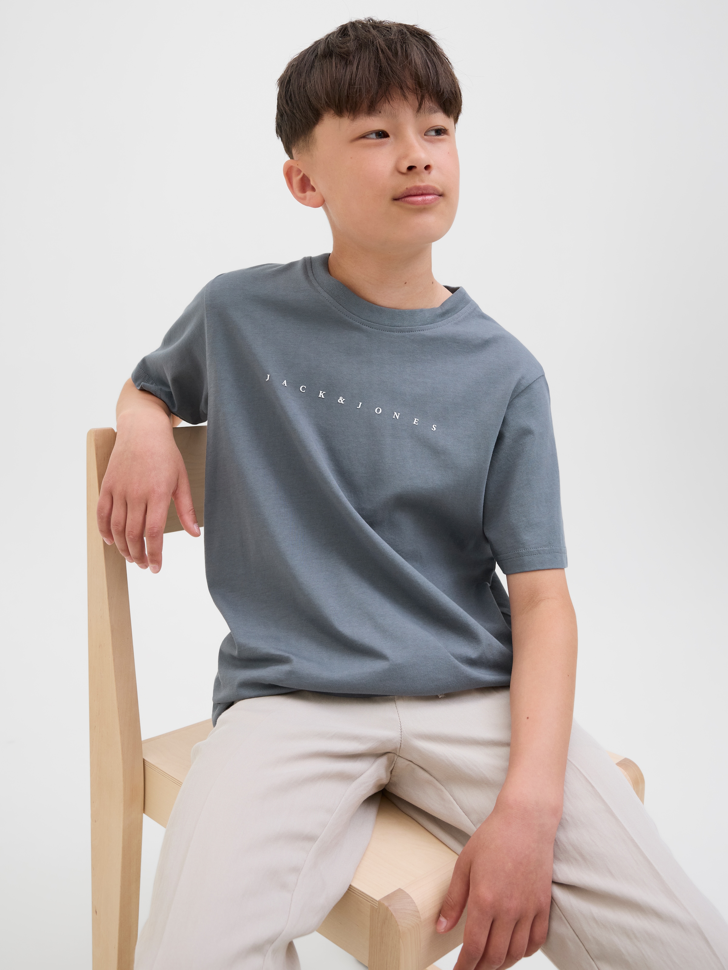Jack & Jones Junior Kurzarmshirt »JJESTAR lässig, weich, atmungsaktiv, stylisch«, bedruckt, casual, relaxed fit, Rundhals