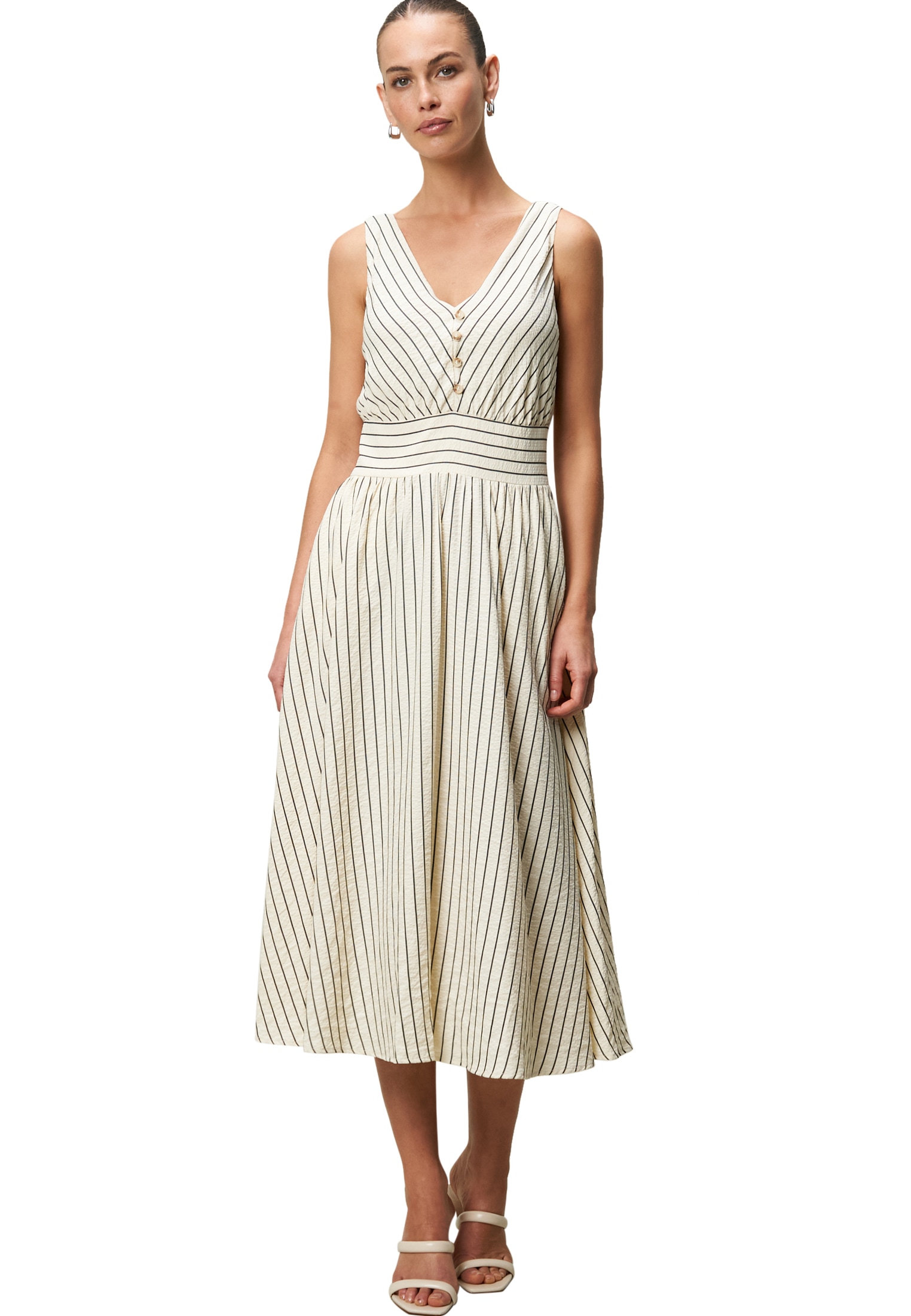 Zero Midikleid »Midikleid mit Streifen«