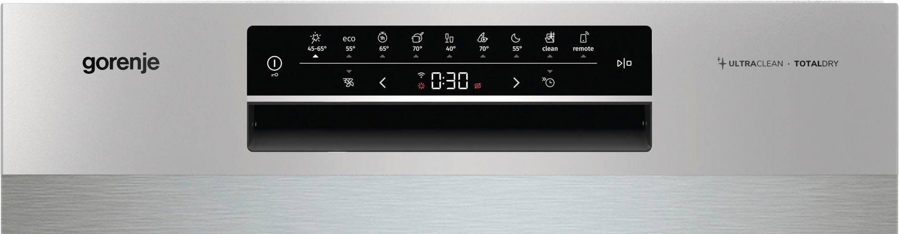 GORENJE Unterbaugeschirrspüler »GU673C60X«, 16 Maßgedecke, automatische Türöffnung