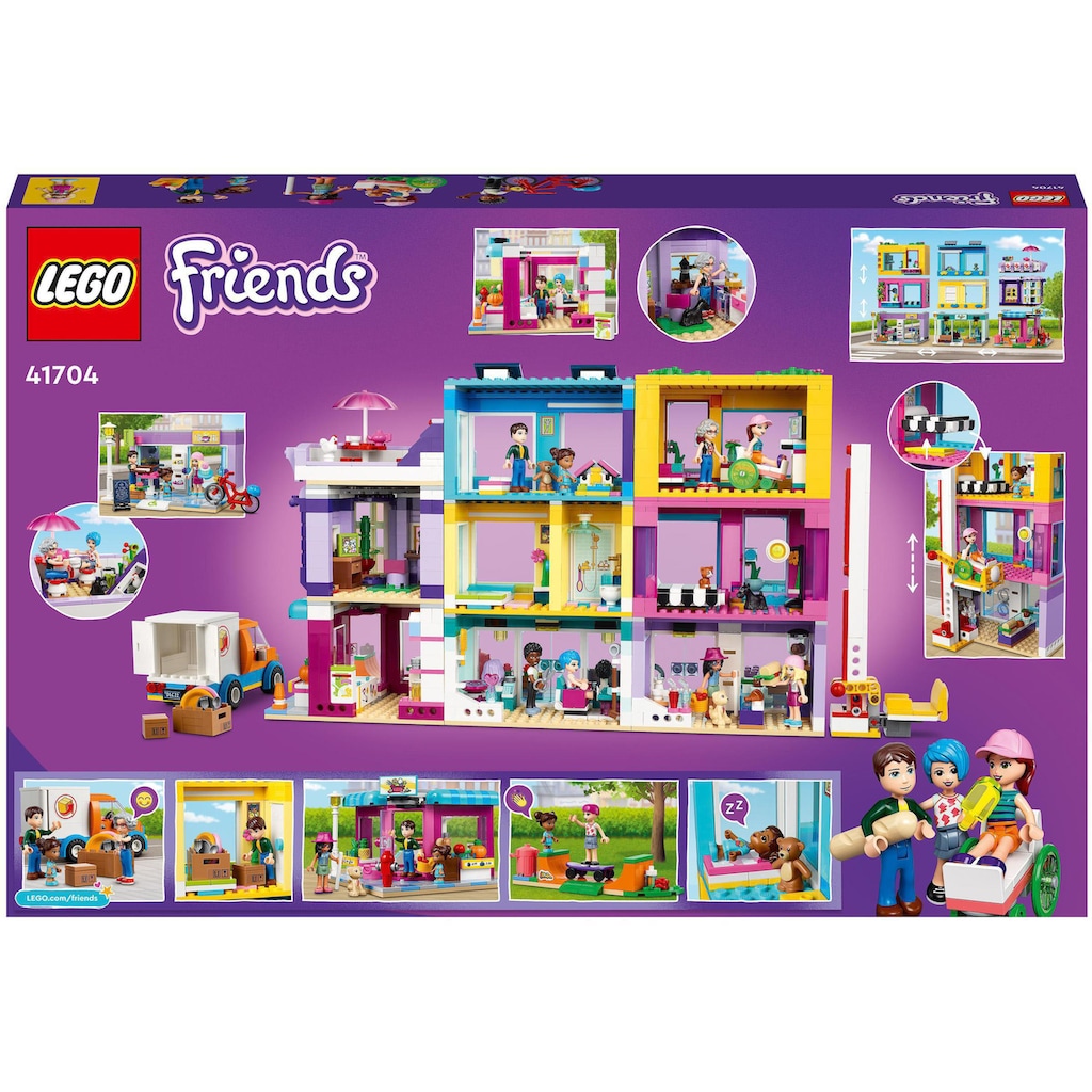 LEGO® Konstruktionsspielsteine »Wohnblock (41704), LEGO® Friends«, (1682 St.)