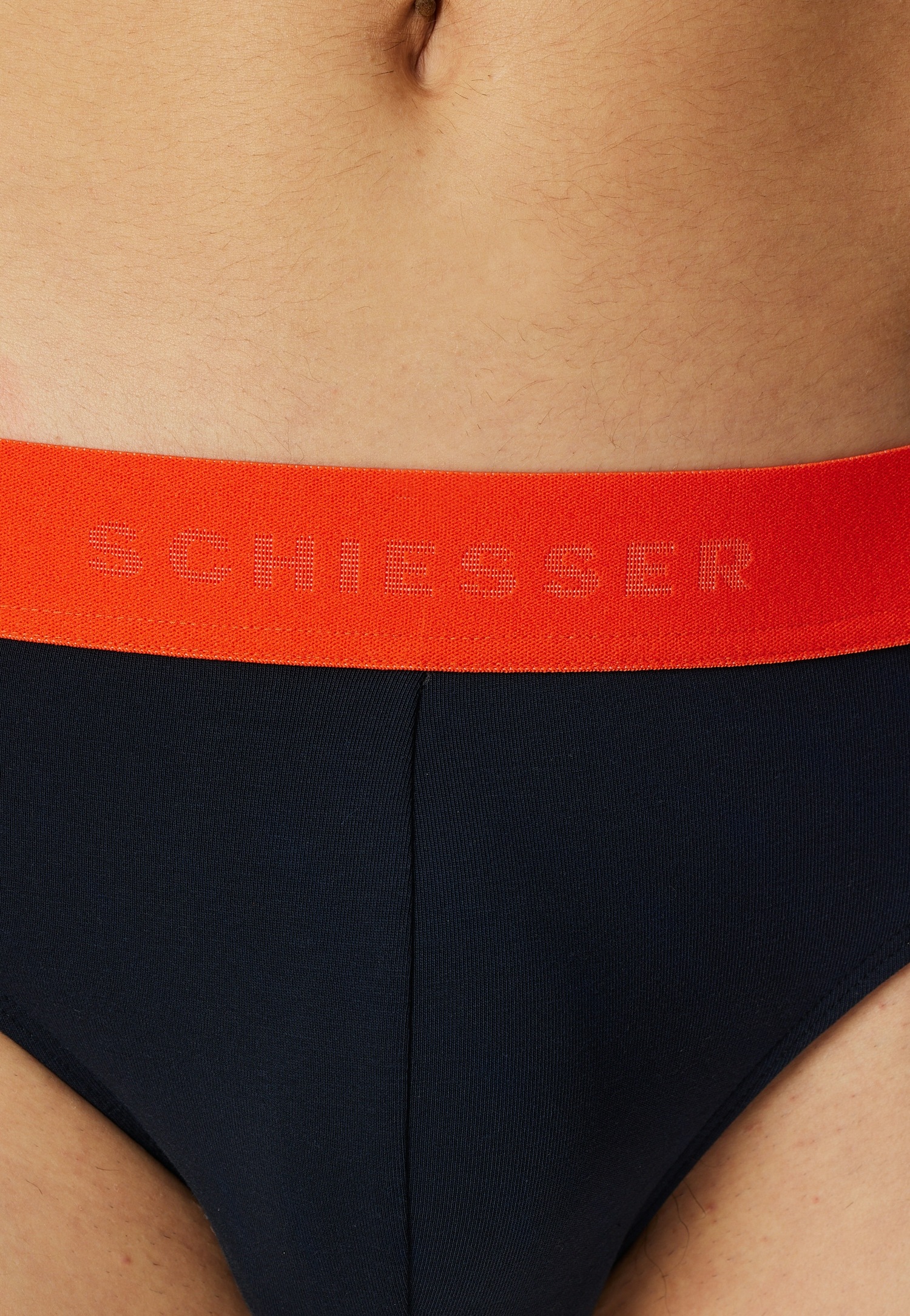 Schiesser Rioslip »"95/5"«, (3er Pack), mit farbigem Webgummibund