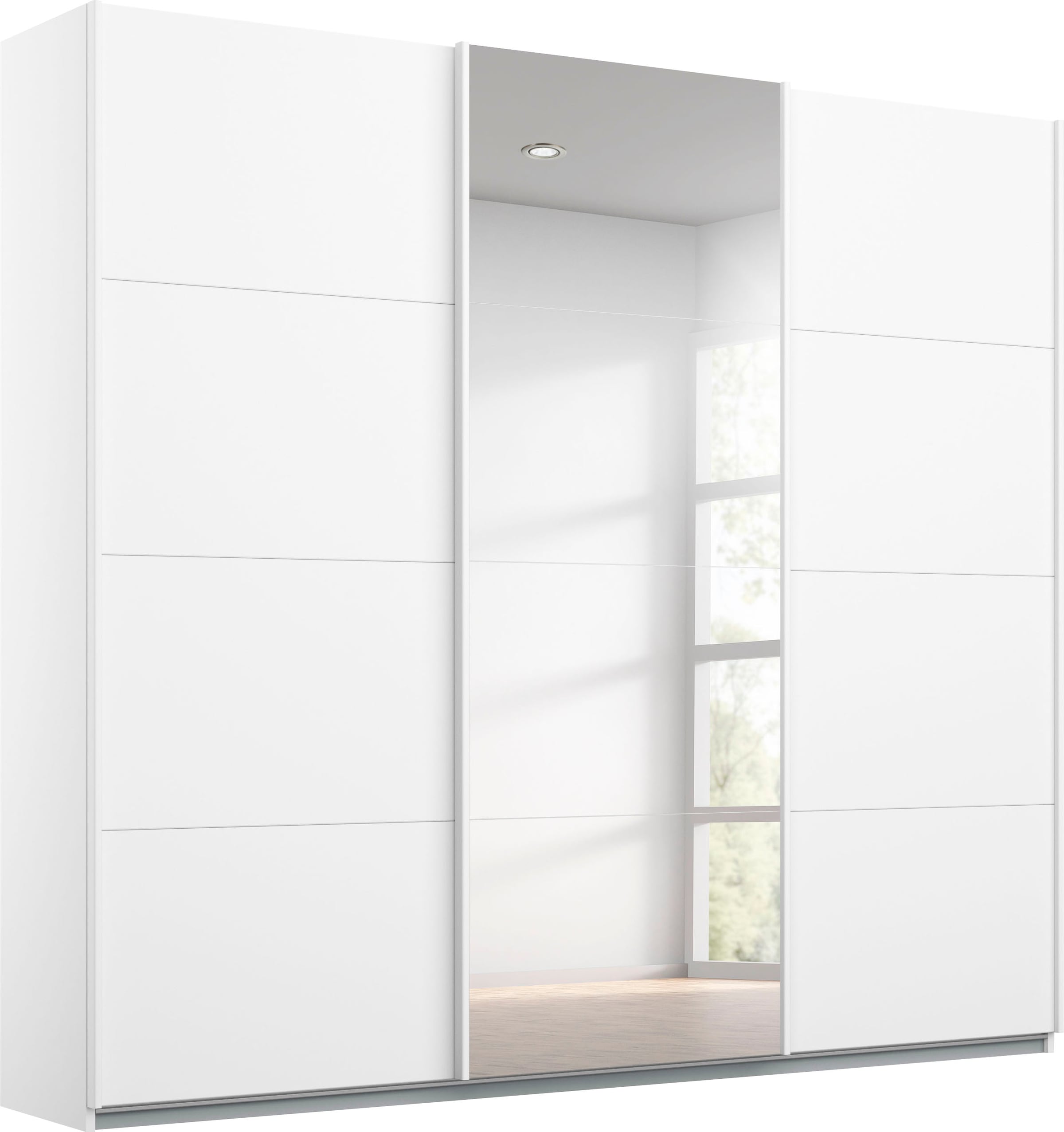 rauch Schwebetürenschrank »Kleiderschrank Schrank Garderobe TOPSELLER OTELI inkl. Inneneinteilung«, mit 3 Innenschubladen sowie zusätzlichen Einlegeböden MADE IN GERMANY