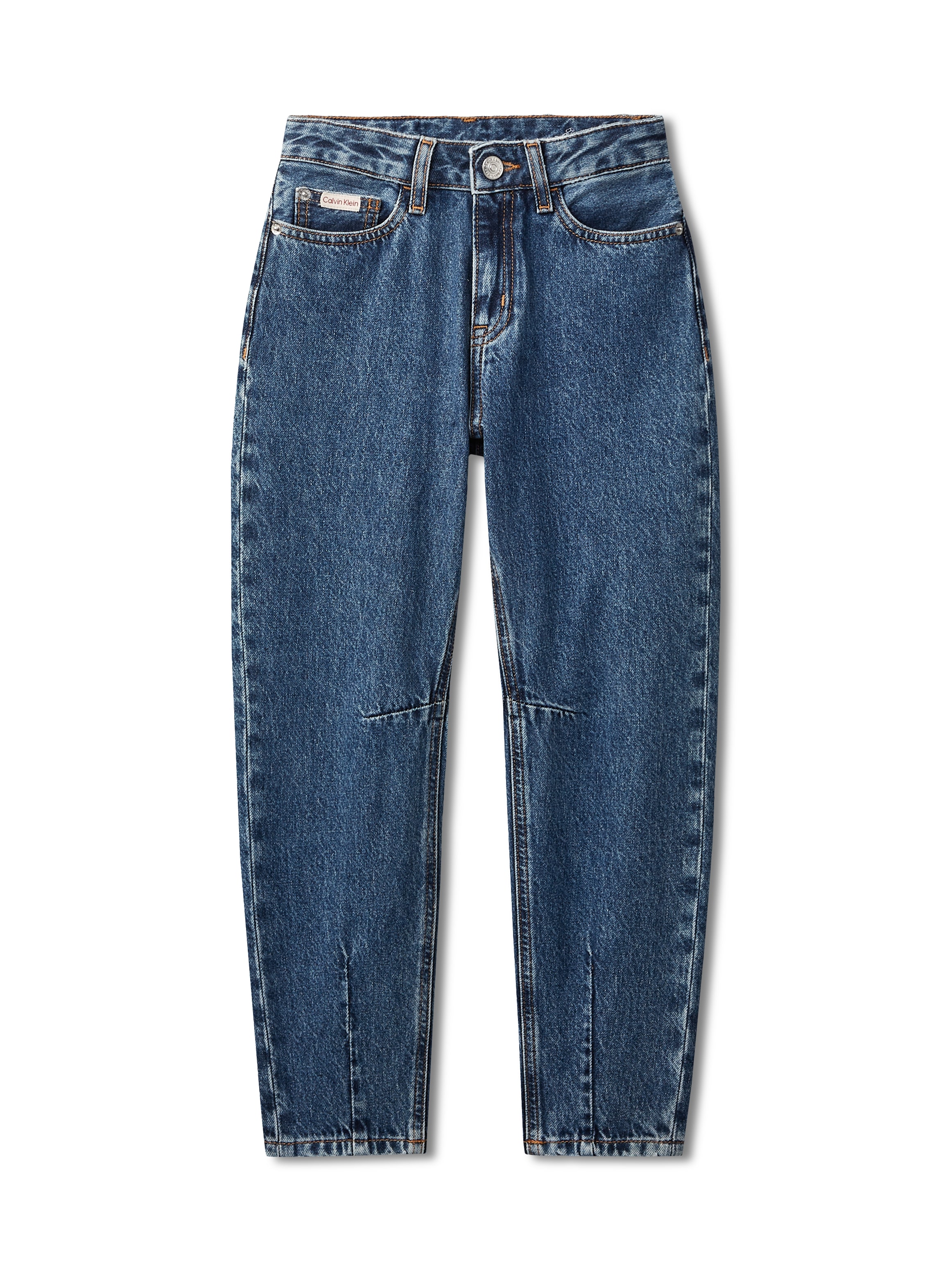 Calvin Klein Jeans Regular-fit-Jeans »BARREL BECKFORD BLUE WASH« Regular fit für Kinder mit praktischen Taschen