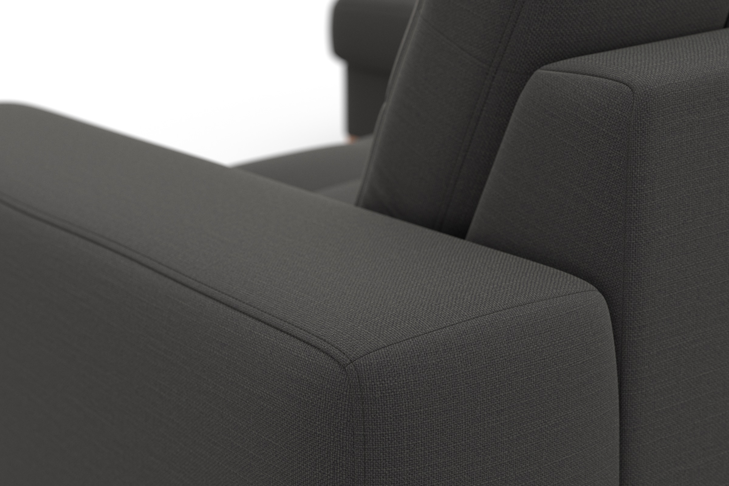 sit&more Ecksofa »Quincy L-Form«, wahlweise mit Bettfunktion und Bettkasten