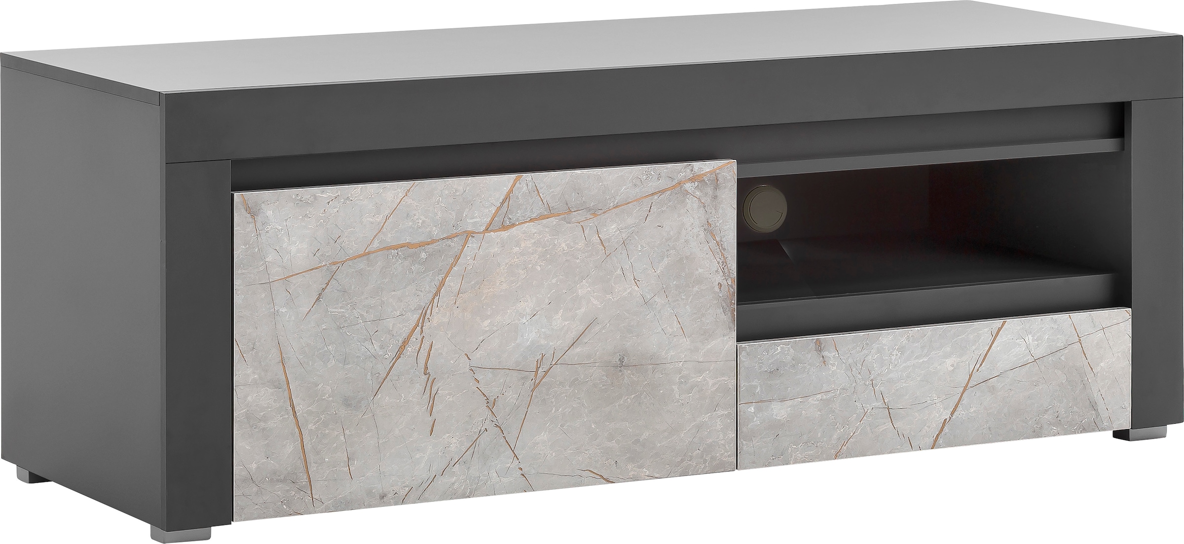 Breite »Stone UNIVERSAL Marmor-Optik Lowboard Marble«, 140 einem affaire Home bei mit edlen cm Dekor, online