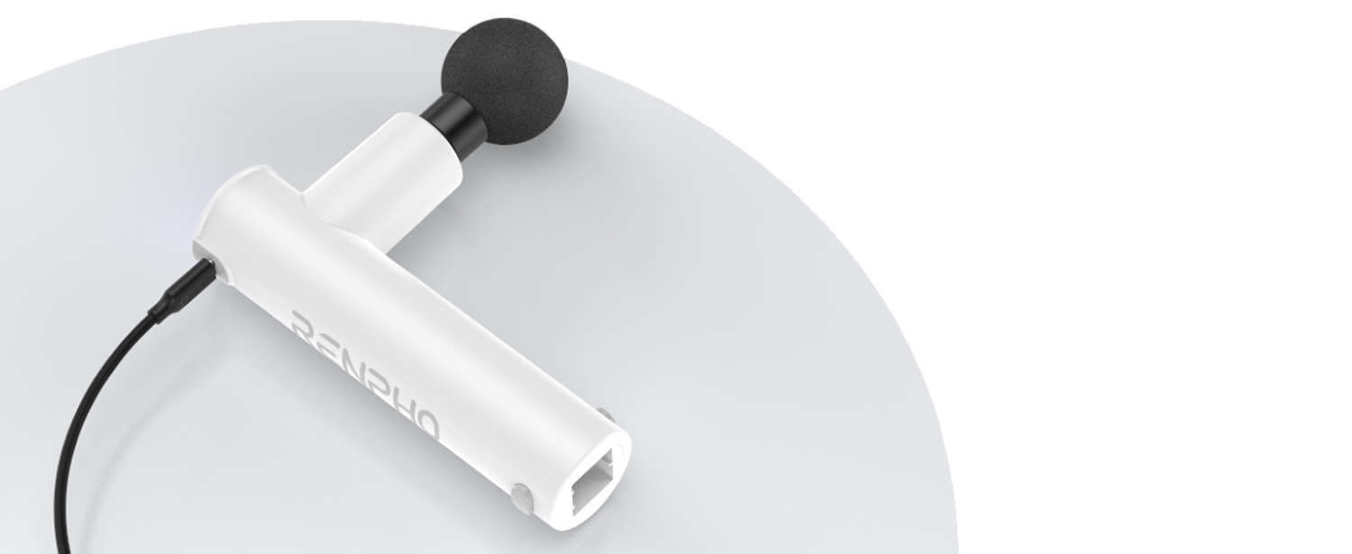 Renpho Massagepistole »Renpho Extend Massage Gun C004«, Inkl.Verlängerungsgriff für schwer zu erreichende Stellen