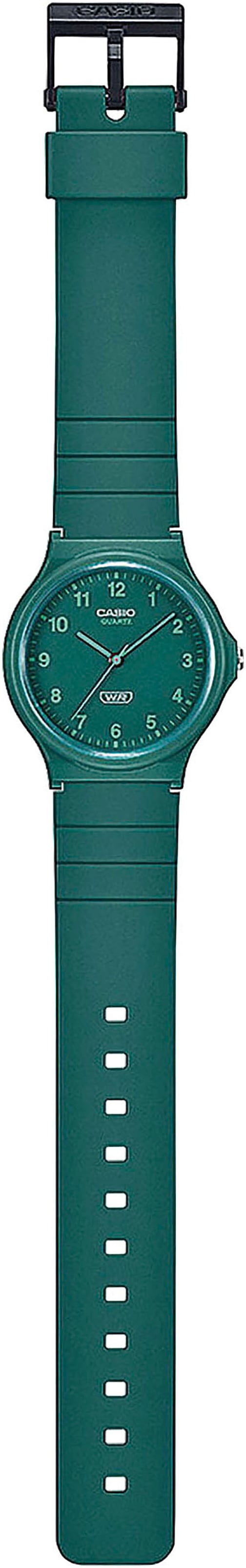 CASIO TIMELESS COLLECTION Quarzuhr, Armbanduhr, Damenuhr, Herrenuhr, Jugendliche, Resinarmband