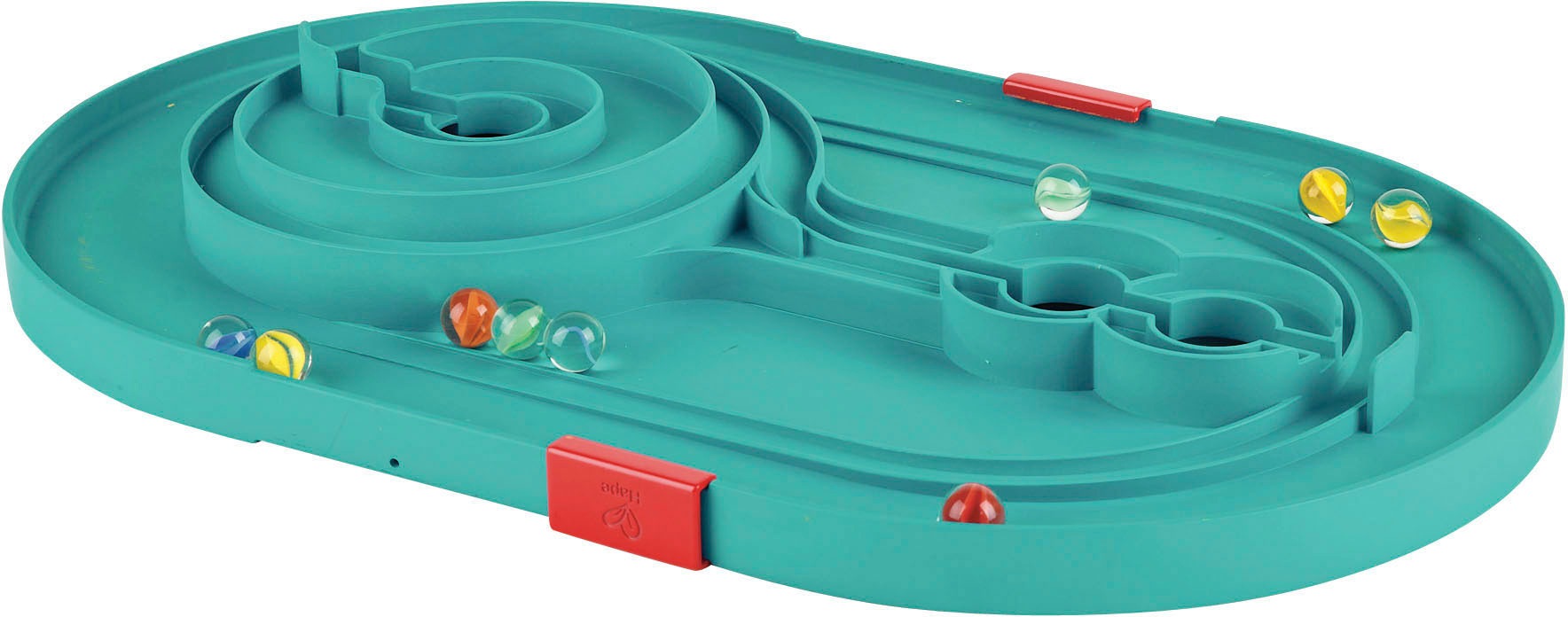 Hape Kugelbahn-Bausatz »Quadrilla, Baukasten Behälter Set«
