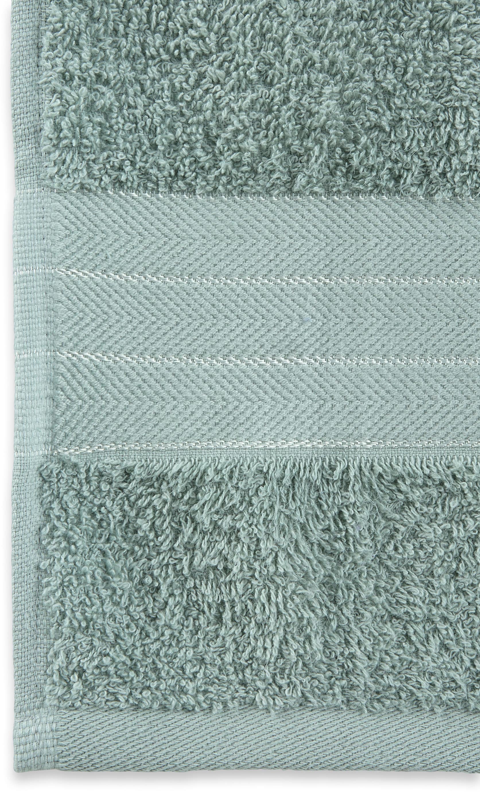 good morning Handtücher »Uni«, (Set, 4 St., 4 Handtücher (50x100 cm), Baumwolle, Walkfrottee, Bordüre, 500 GSM, Einfarbig, ohne Aufhängung