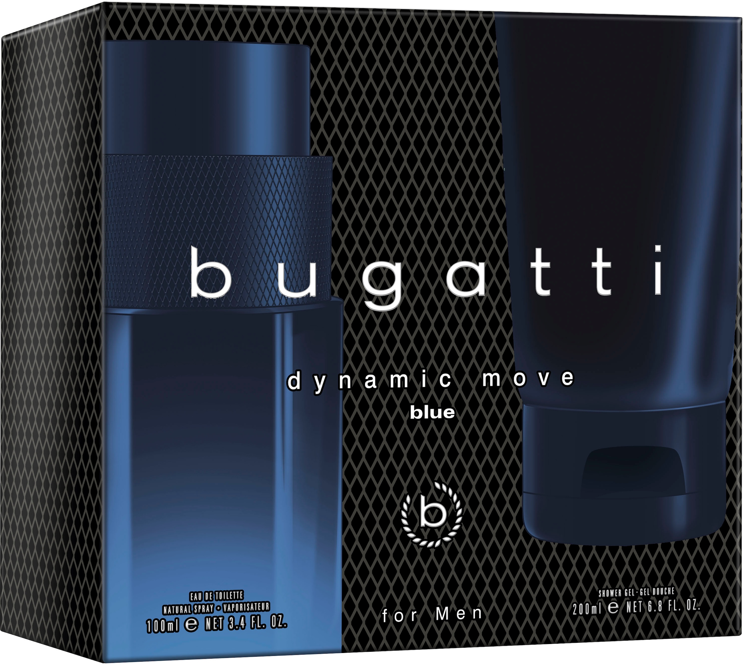 bugatti Eau de Toilette »BUGATTI Dynamic Move man blue GP EdT 100ml + 200  ml SG«, (2 tlg.) online kaufen | UNIVERSAL