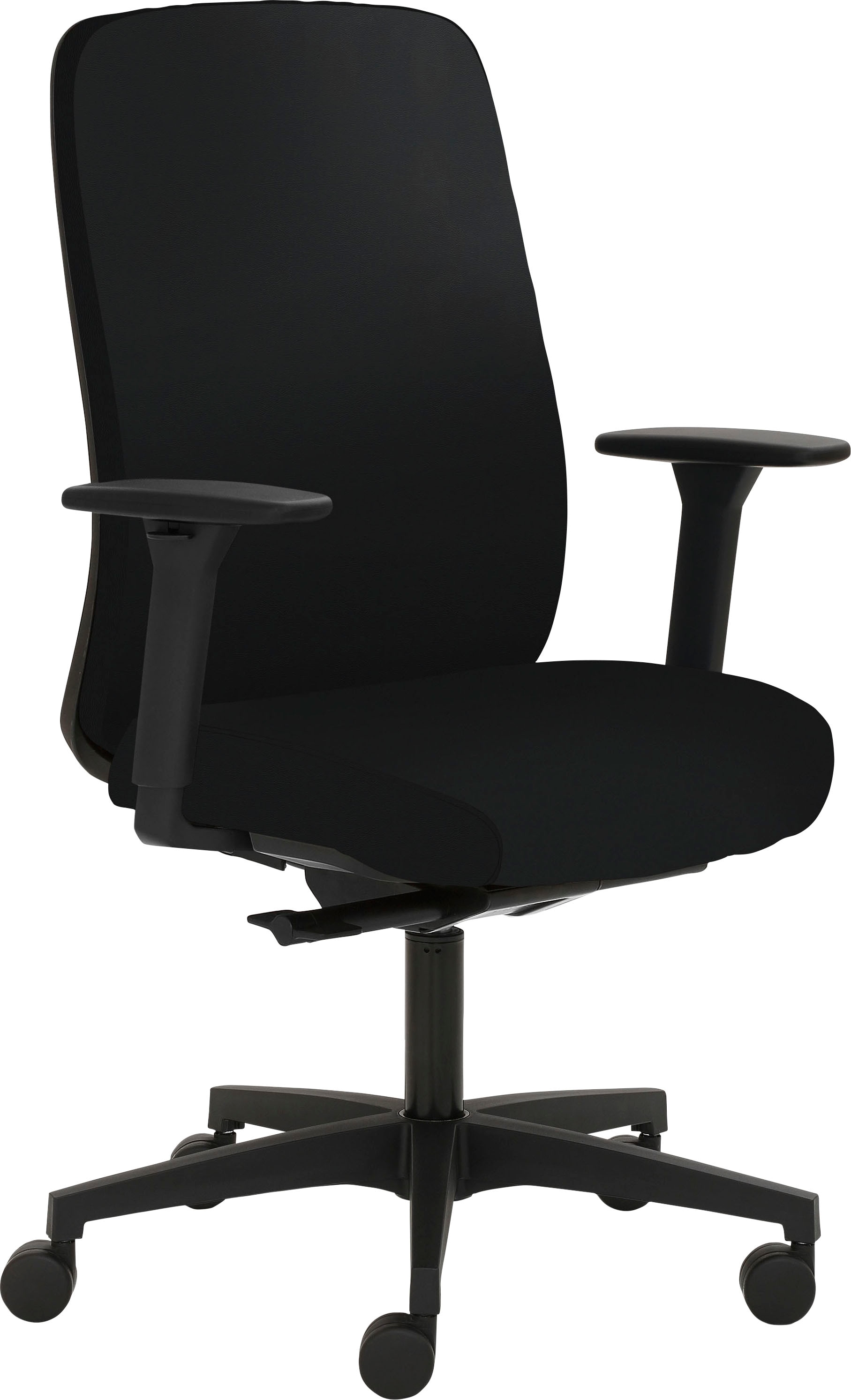 Mayer Sitzmöbel, Bürostuhl »myTRITON« () 1 Stk., Schwarz + Schwarz, Kunstleder, B/H/T: 70 cm, Schwarz + Schwarz