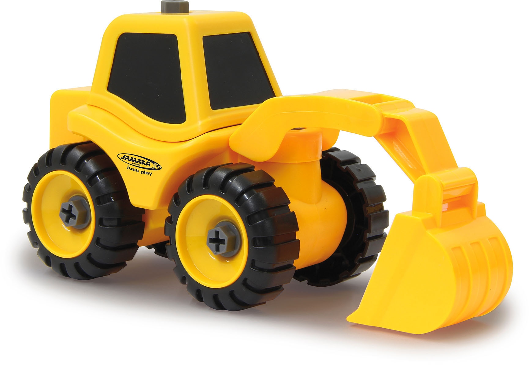 Jamara Spielzeug-Traktor »Baufahrzeuge 9 in 1«, (Set, 46 tlg.)