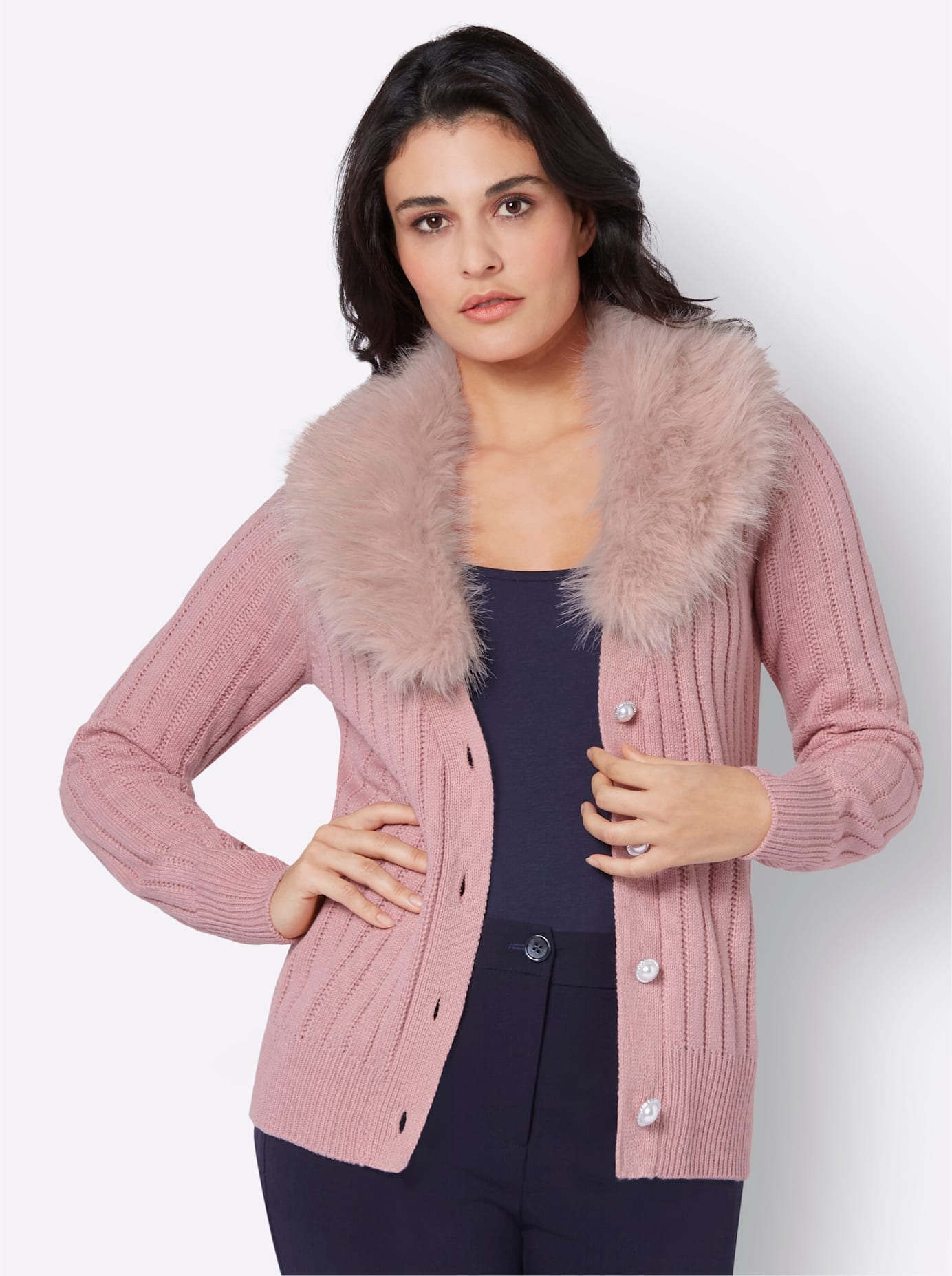 creation L Strickjacke