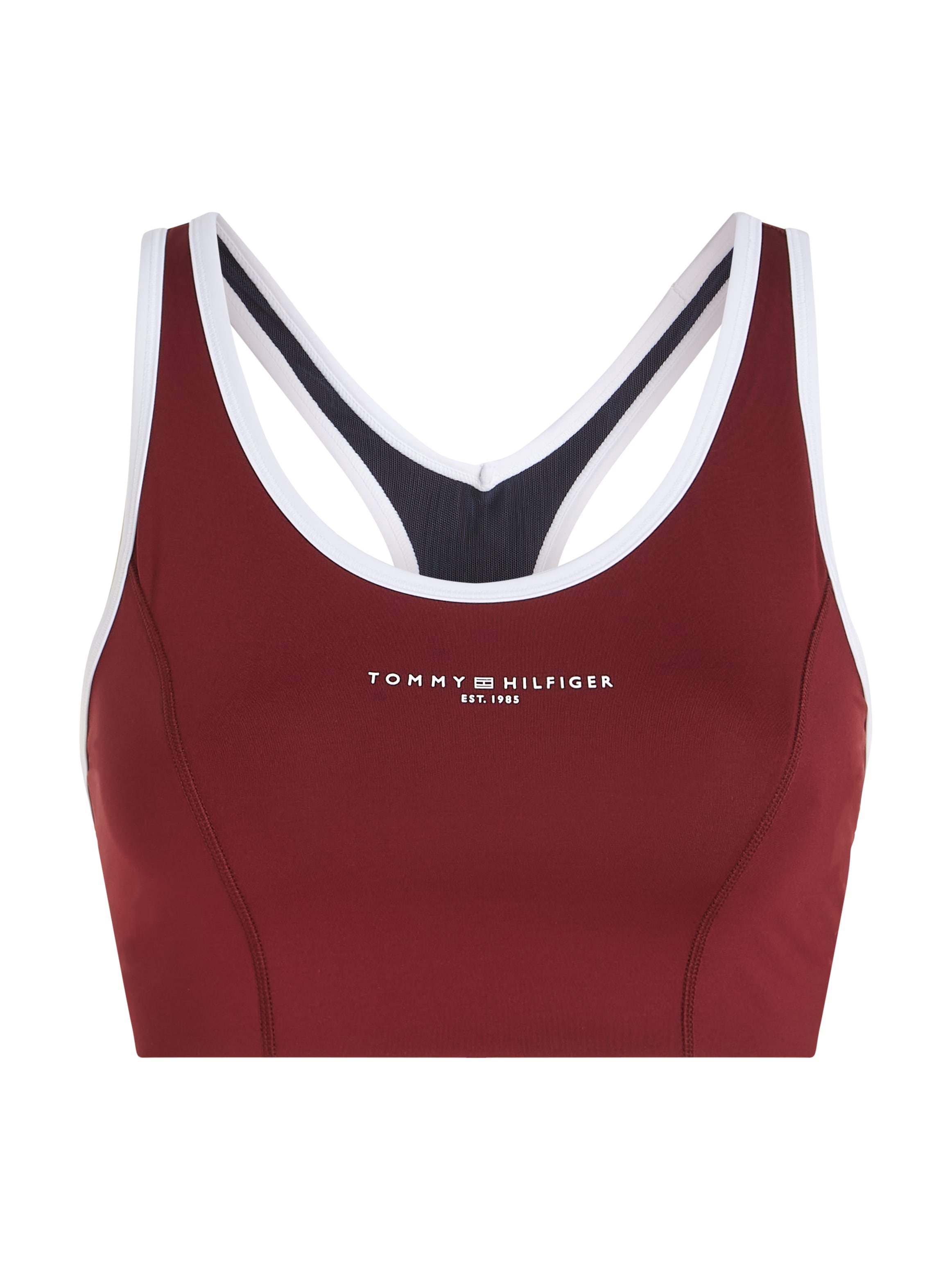 Tommy Hilfiger Sport Sport-Bustier »ESSENTIALS MINI CORP MID INT BRA«, mit Trägern für mittelstarken Halt, Racerback