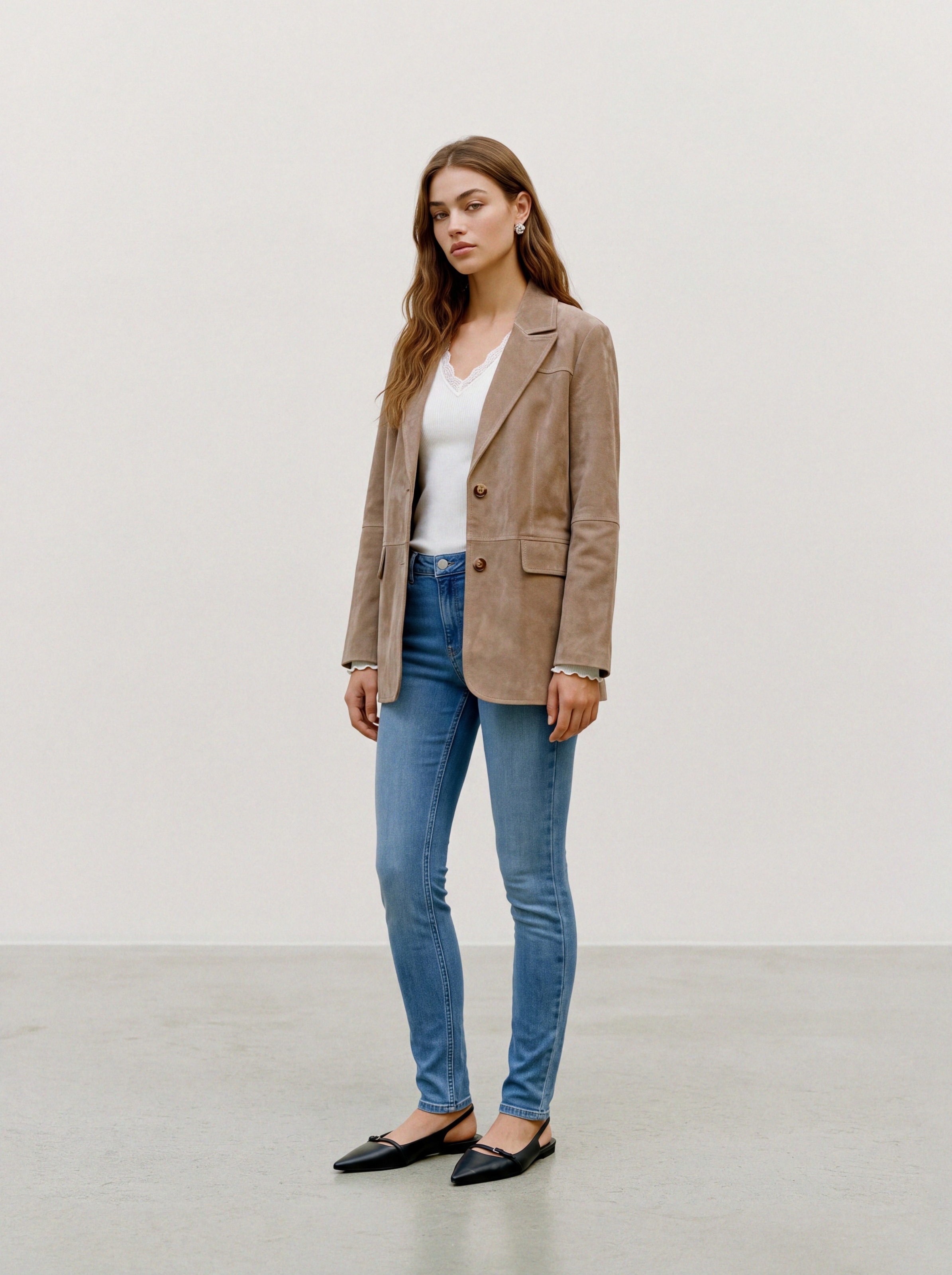 Vero Moda Skinny-fit-Jeans »VMPOLLY MR SKINNY JEANS RA3089 NOOS« Baumwollmischung, skinny fit