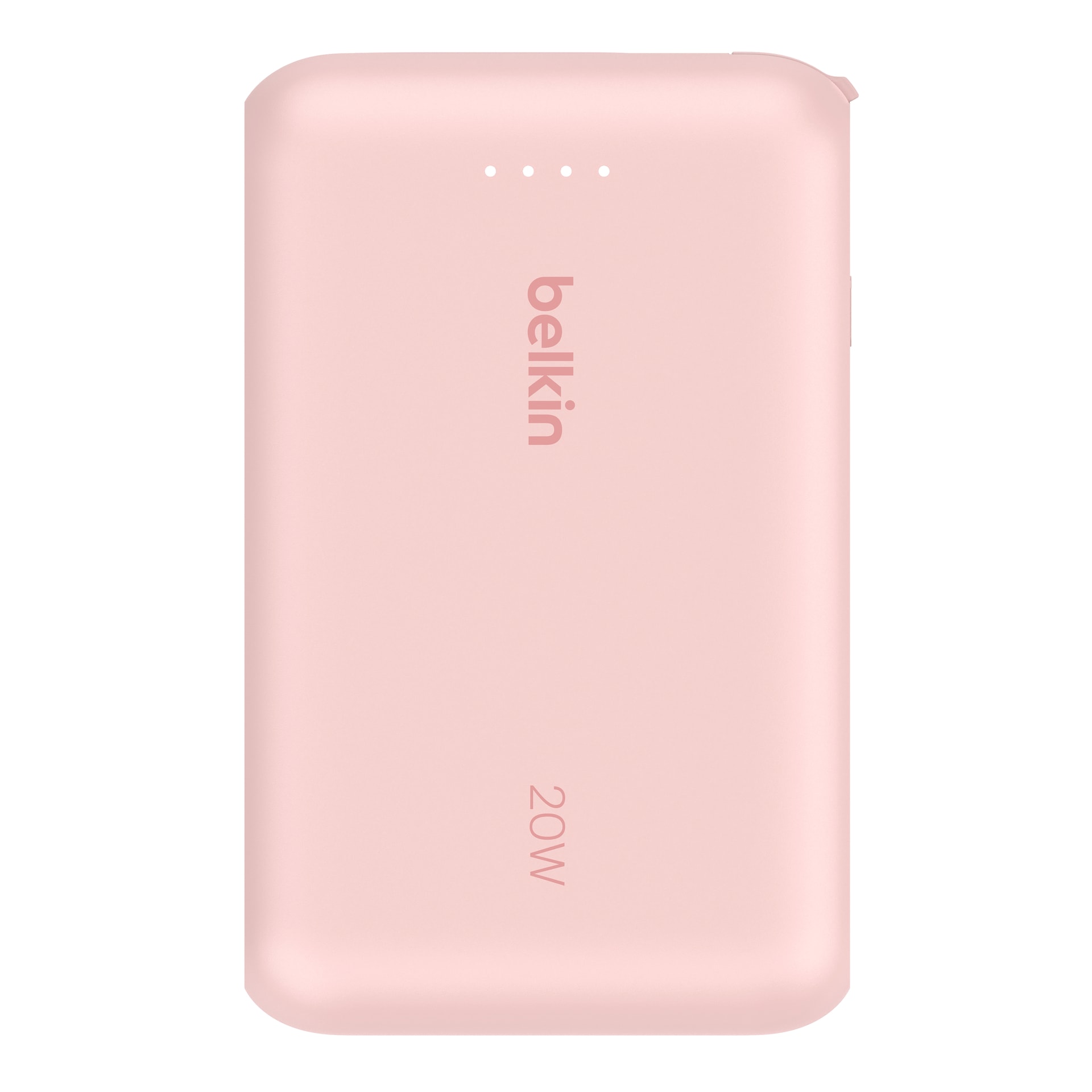 Belkin Powerbank »BoostCharge Power Bank 10K mit integrierten Kabeln«, Belkin BOOST CHARGE Power Delivery Powerbank 10.000mAh, white
