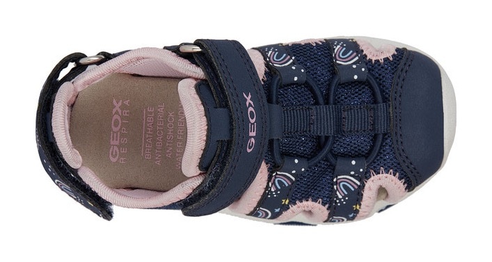 Geox Sandale »B SANDAL MULTY GIRL«, Sommerschuh, Klettschuh, Sandalette, mit Geox Spezial Membran