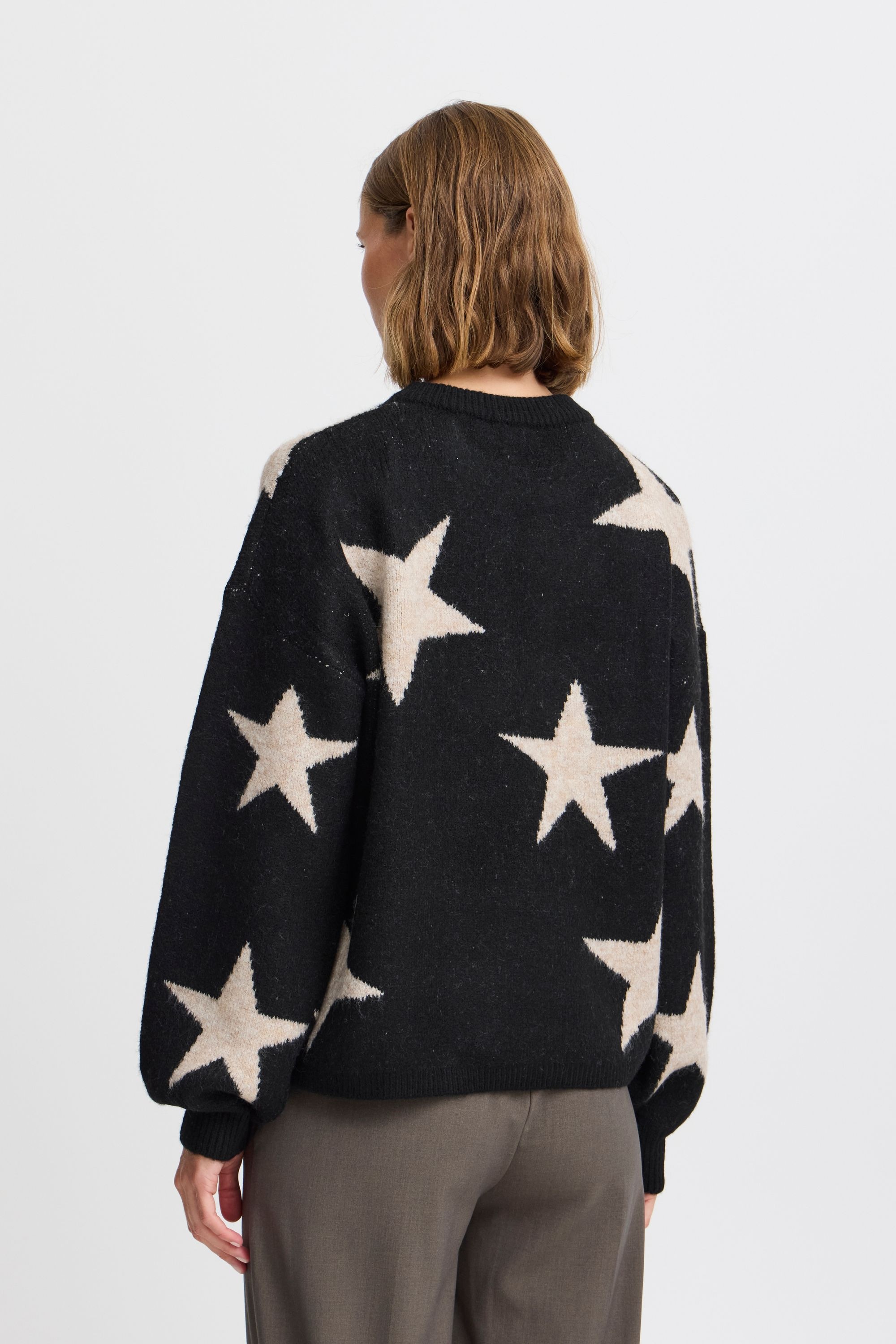 b.young Strickpullover »Strickpullover BYBXMINYA STARRY JUMPER -«