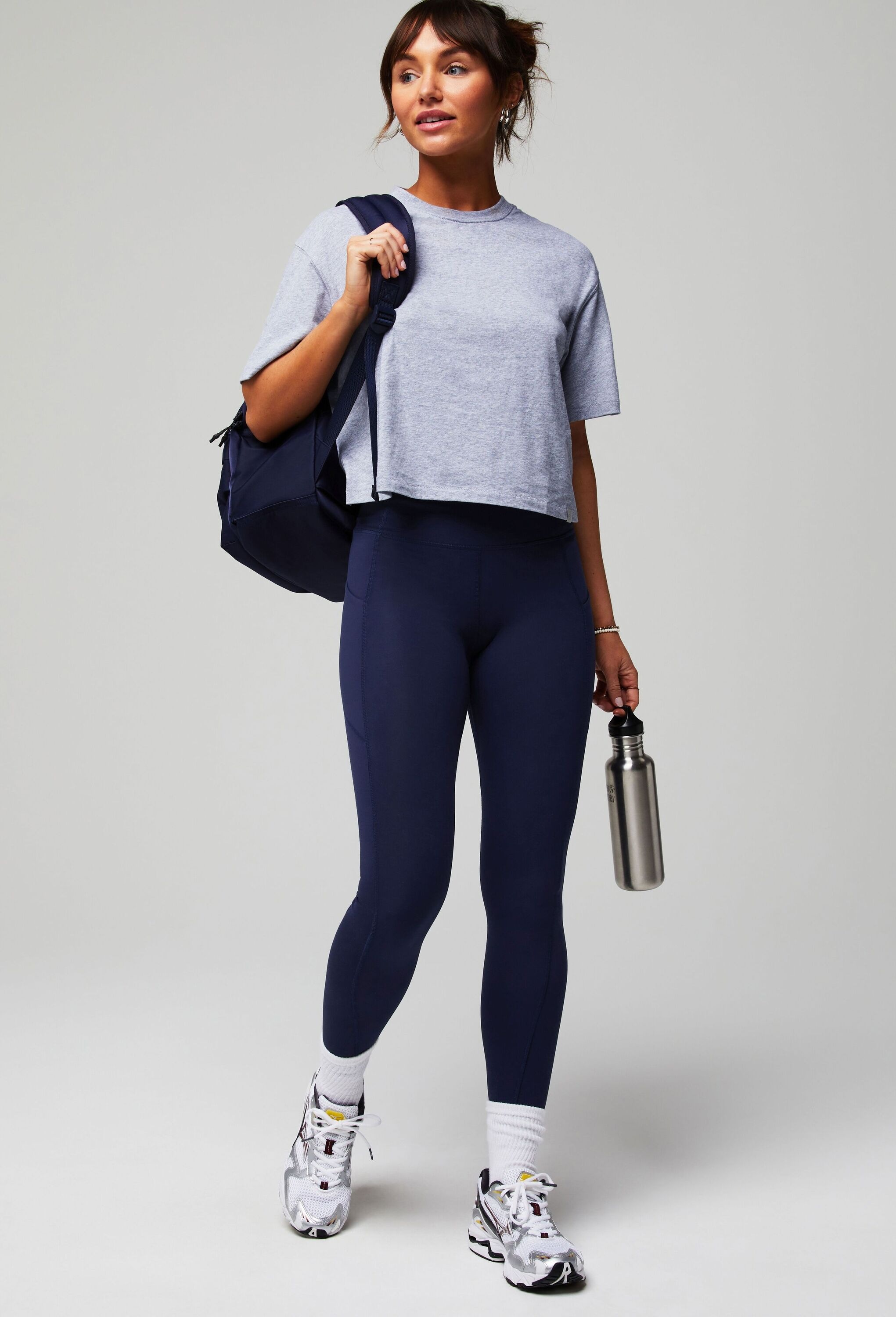 Fabletics Shirttop »Fabletics Top COTTON BOXY TEE« mit Rundhalsausschnitt