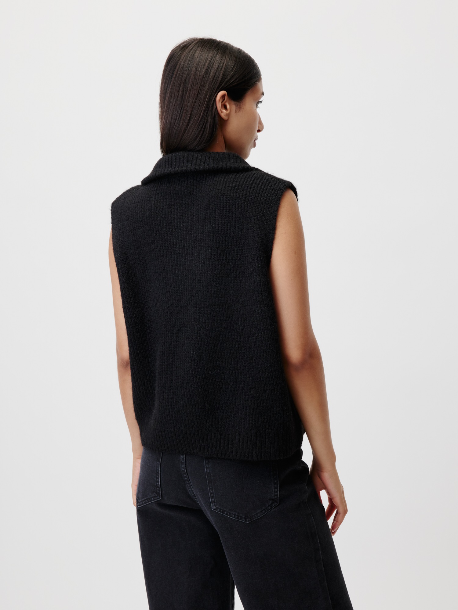 LeGer Pullunder »Blakely, LeGer by Lena Gercke« grob gestrickte Struktur, melierte Optik
