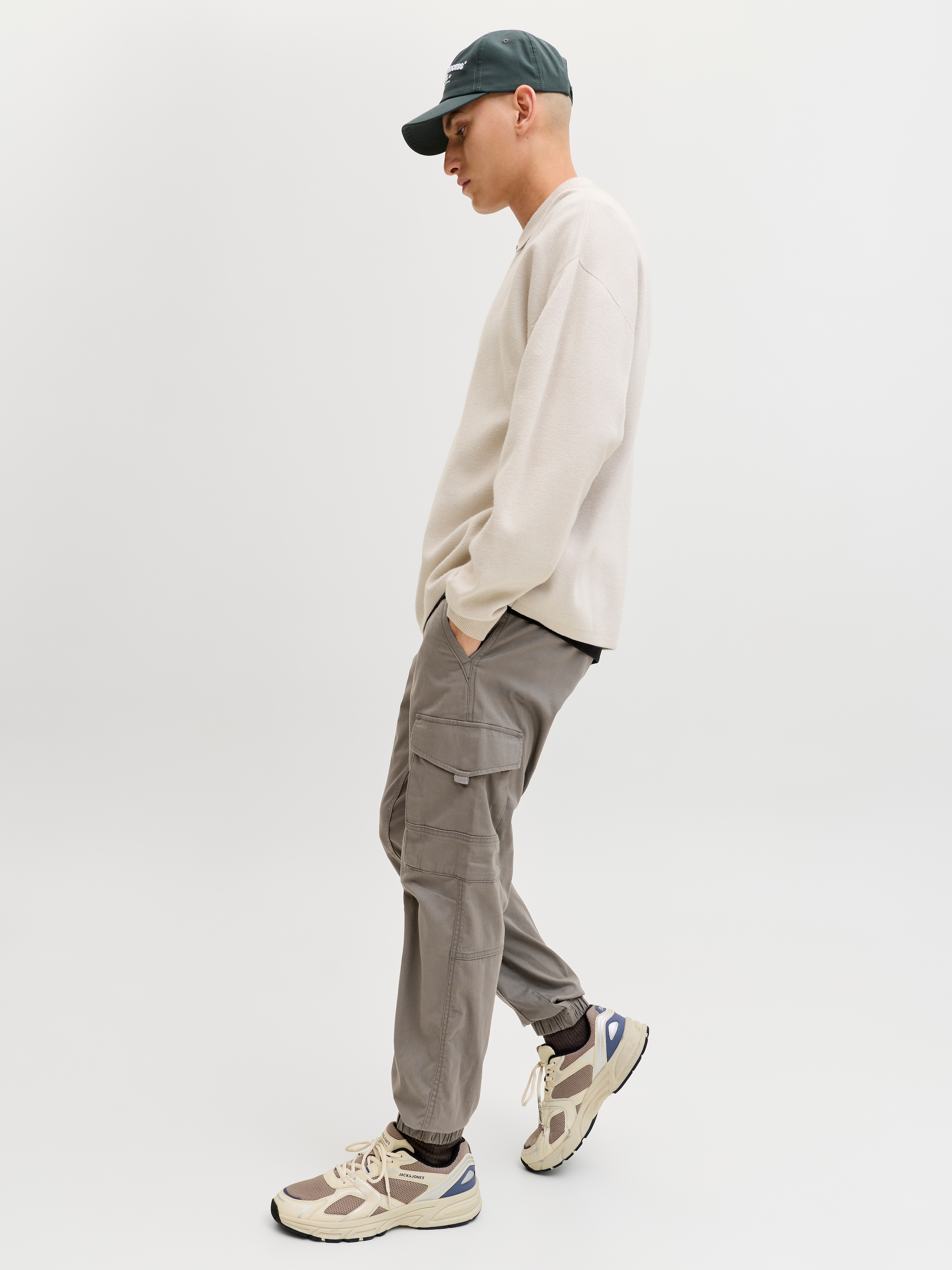 Jack & Jones Cargohose »JPSTPAUL JJFLAKE CARGO NOOS«  Baumwollmischung, regular fit