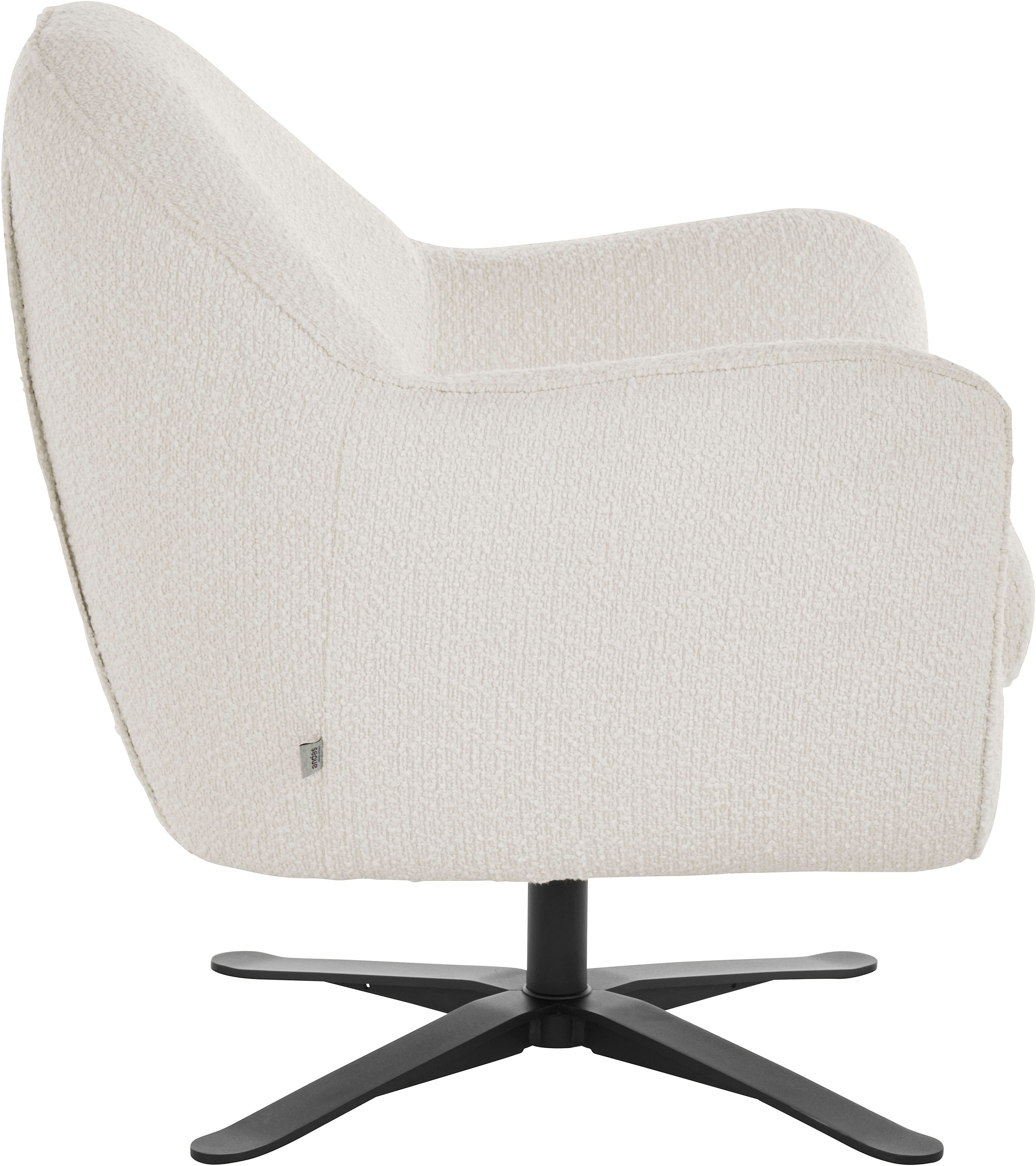 andas Drehsessel »Stavre, Loungesessel mit Drehfunktion«, in moderner Optik, mit elegantem Drehfuß